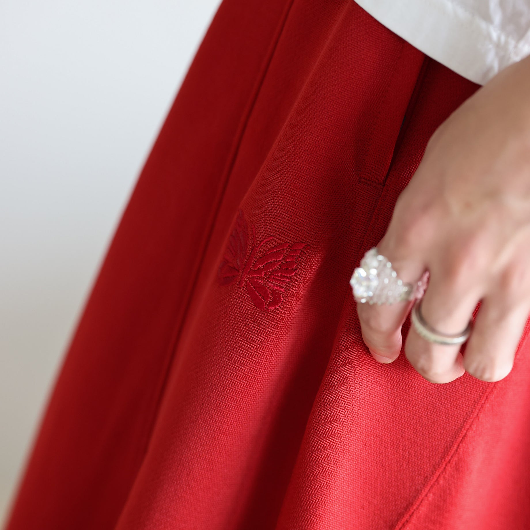 H.D SWEAT PANT - BRIGHT JERSEY(RED)
