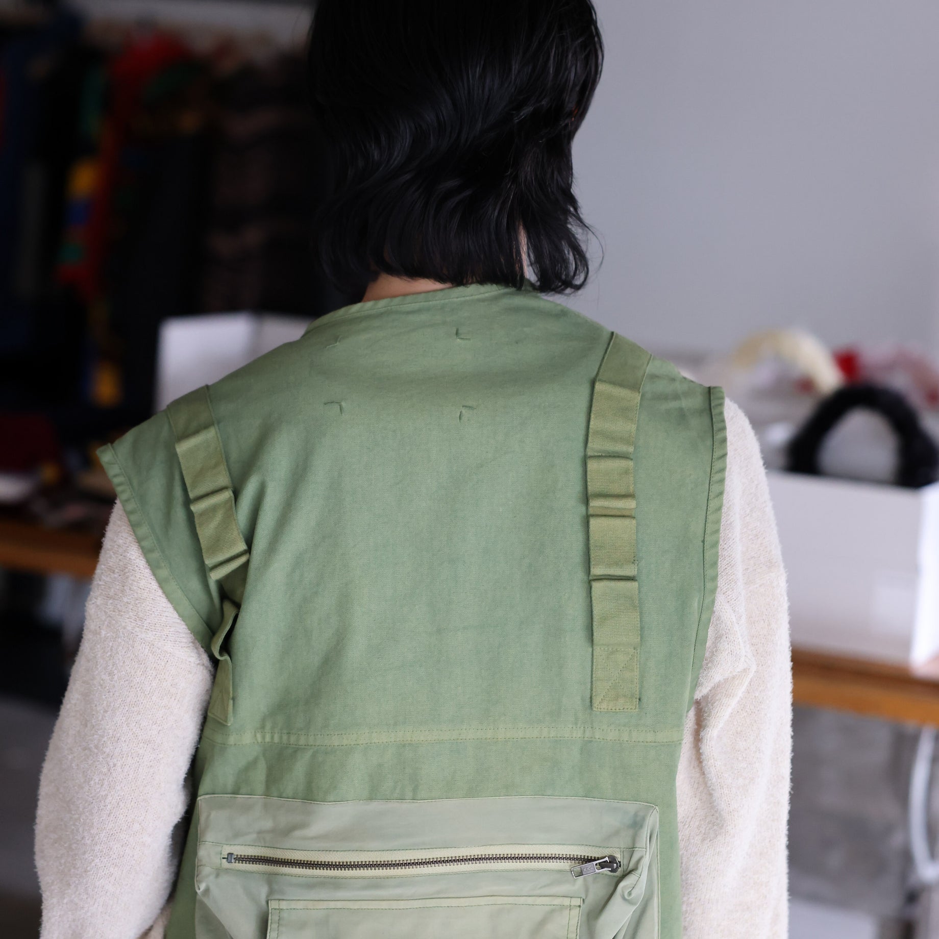 SA UTILITY VEST(GREEN)