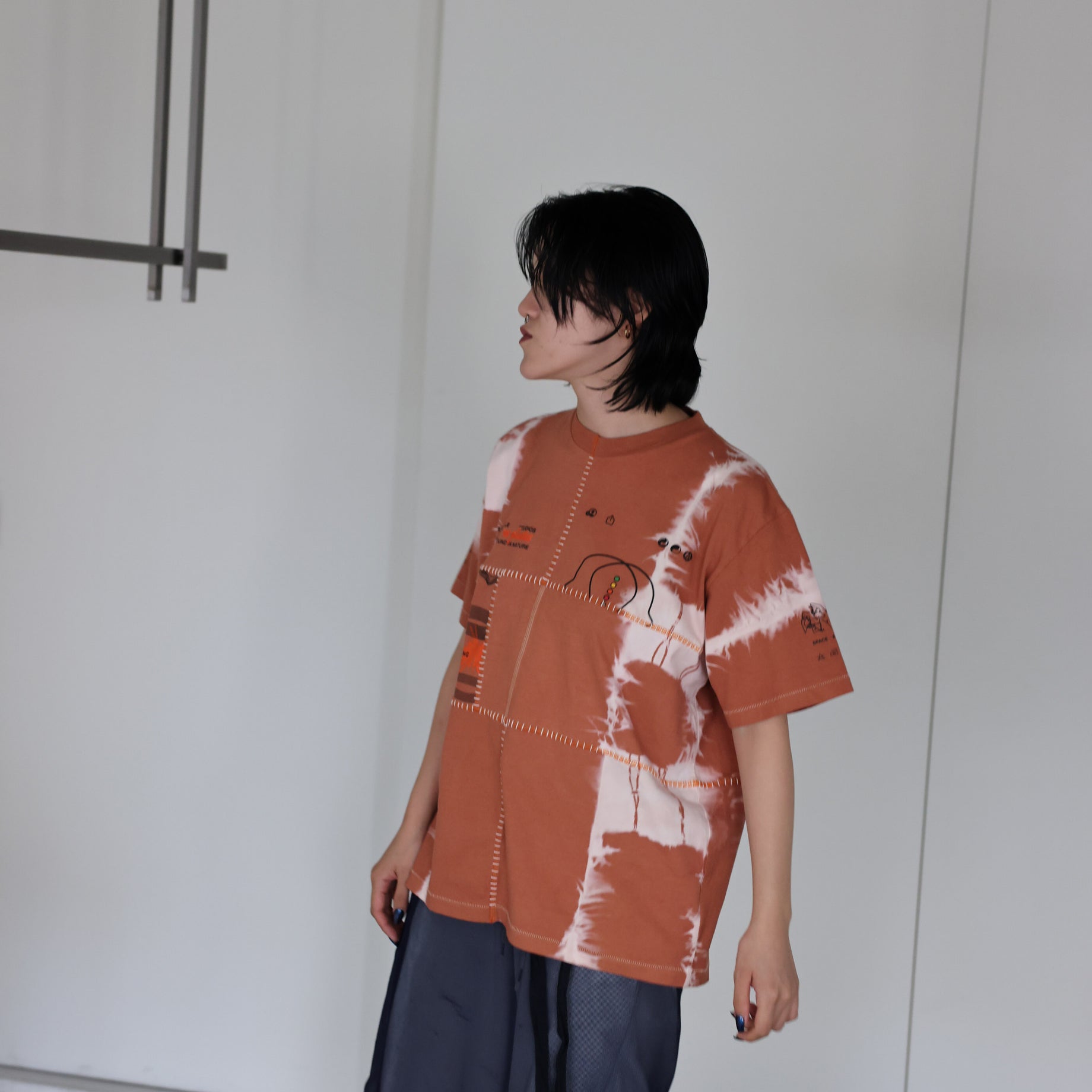 UP-CYCLE PLANT DYED TEE(ORANGE)