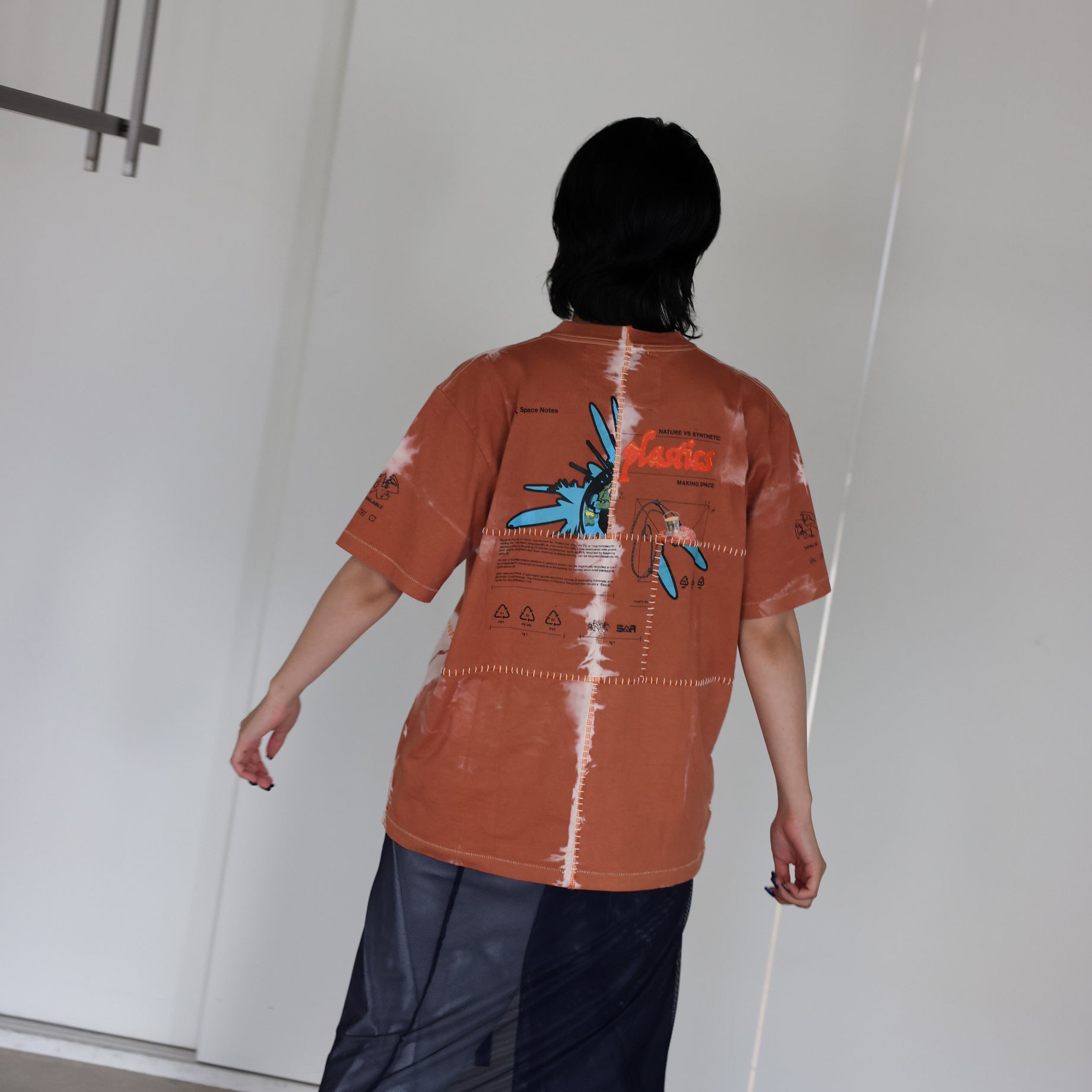 UP-CYCLE PLANT DYED TEE(ORANGE)