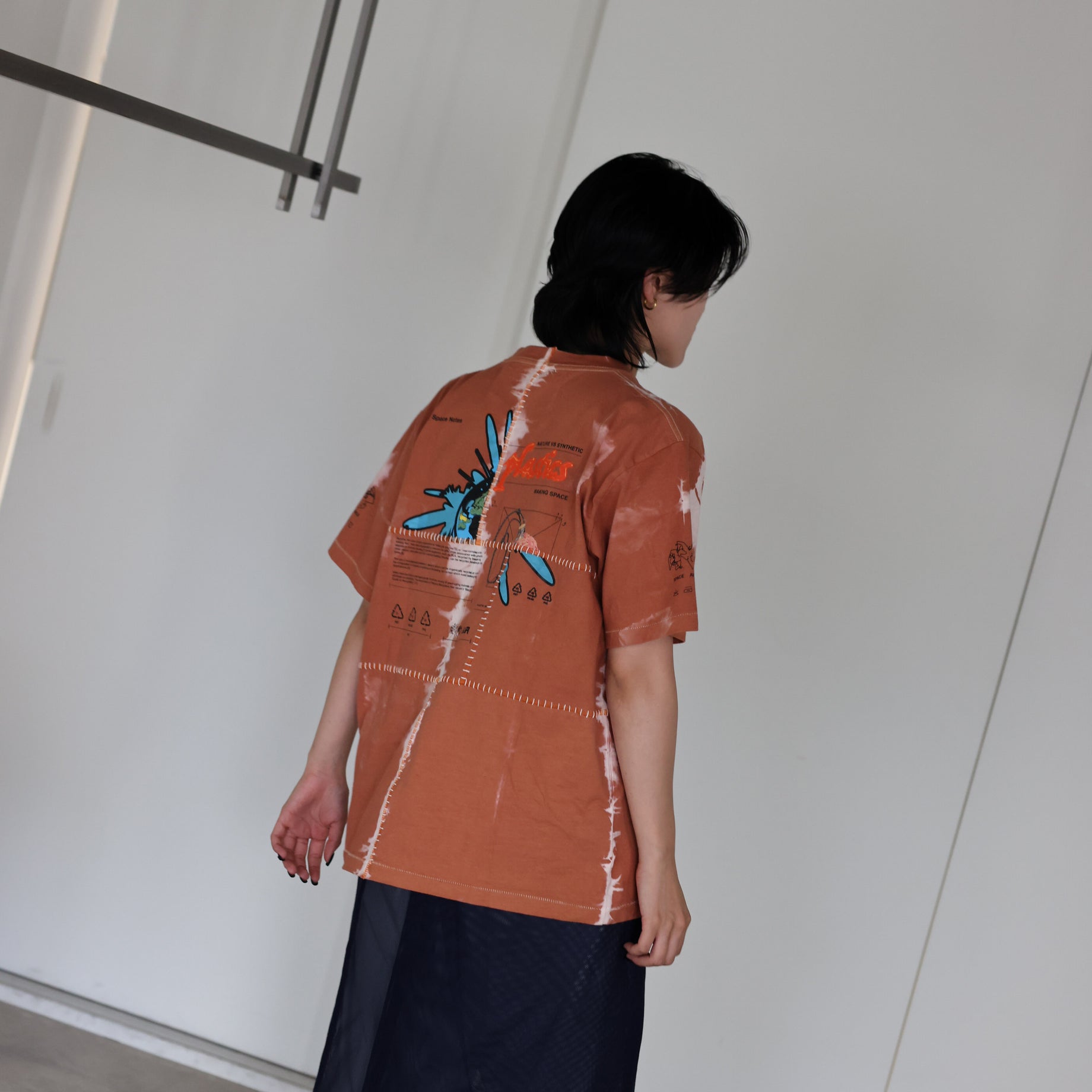 UP-CYCLE PLANT DYED TEE(ORANGE)
