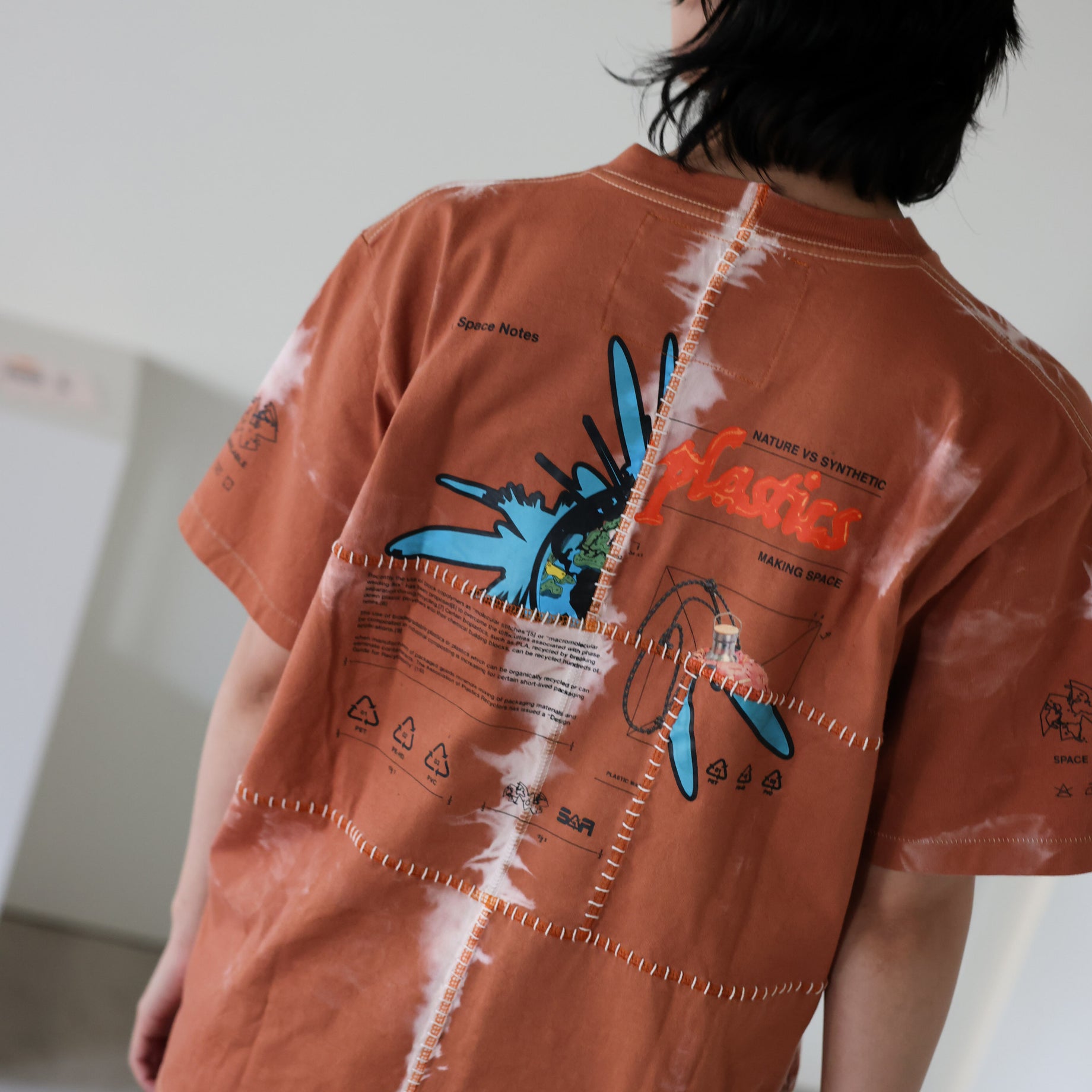 UP-CYCLE PLANT DYED TEE(ORANGE)