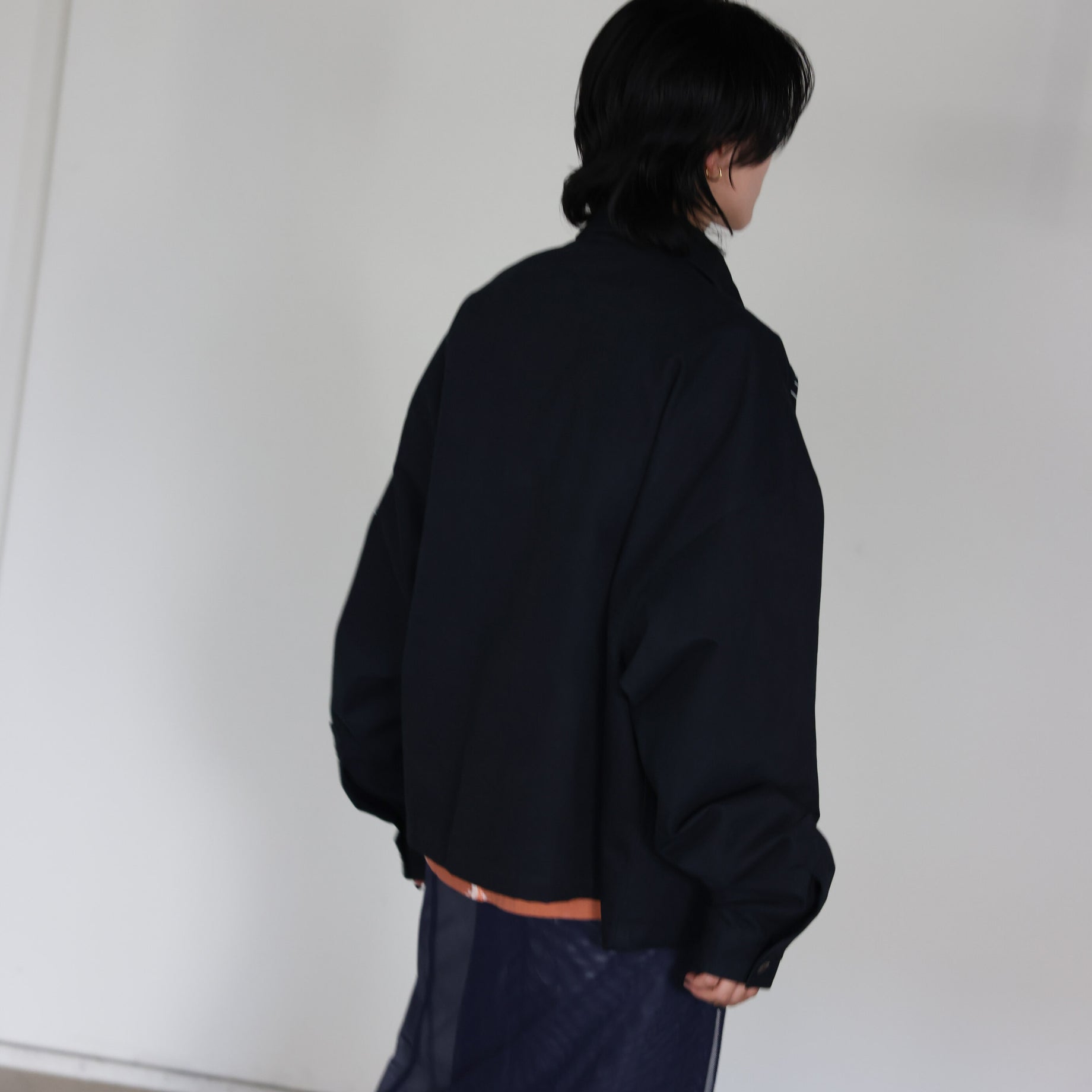 RECYCLING UNIFORM WORK JACKET(BLACK)