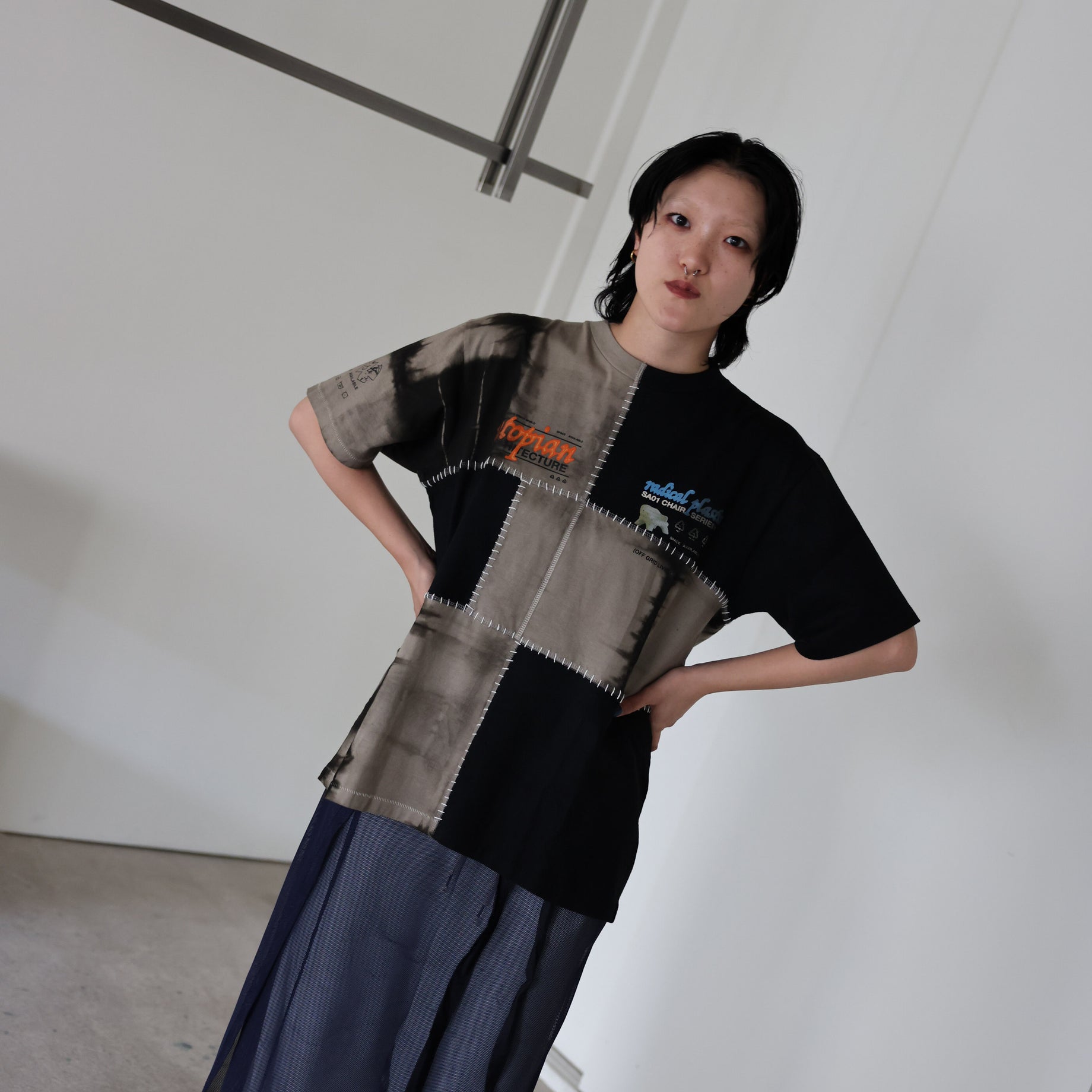 UP-CYCLE PLANT DYED TEE(GREY)