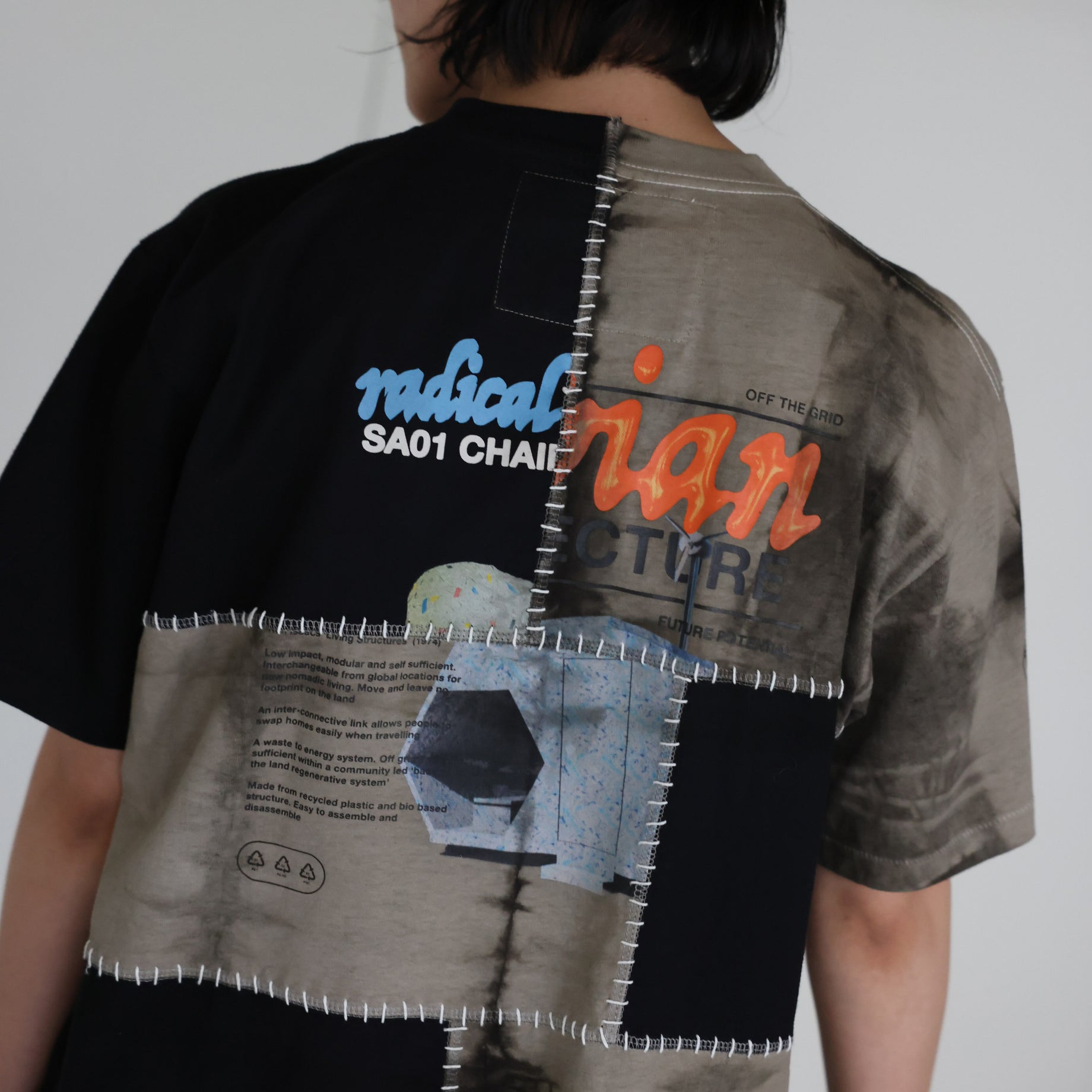 UP-CYCLE PLANT DYED TEE(GREY)