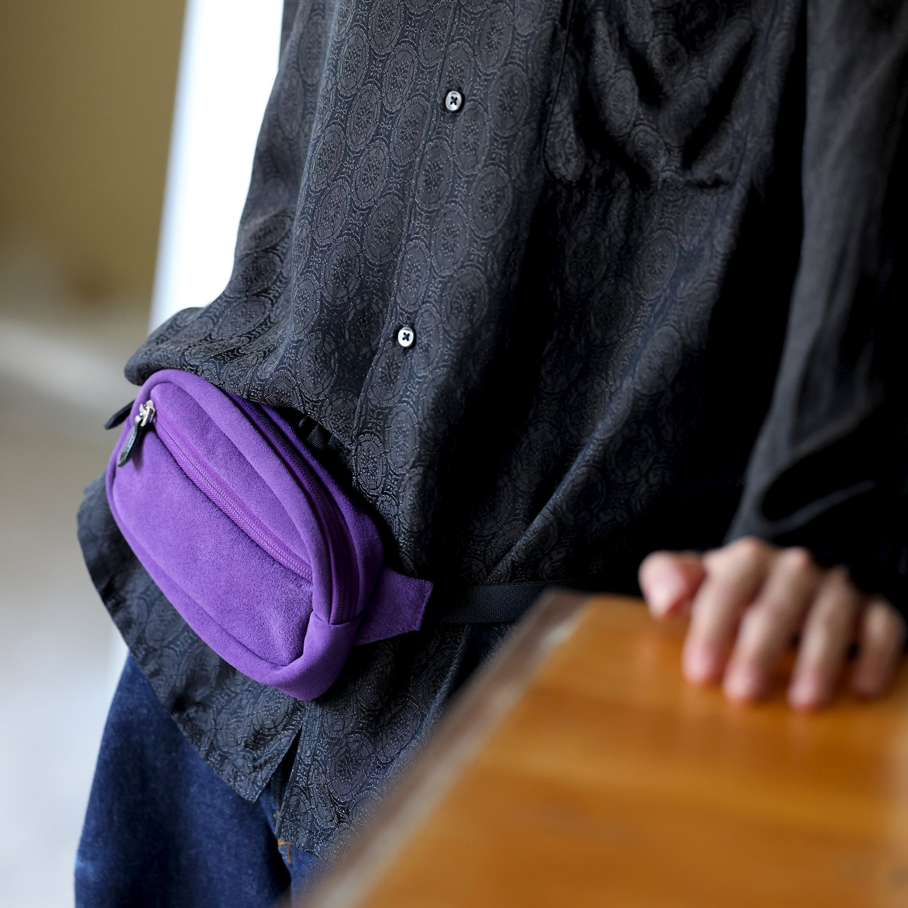 WAIST POUCH (PURPLE)