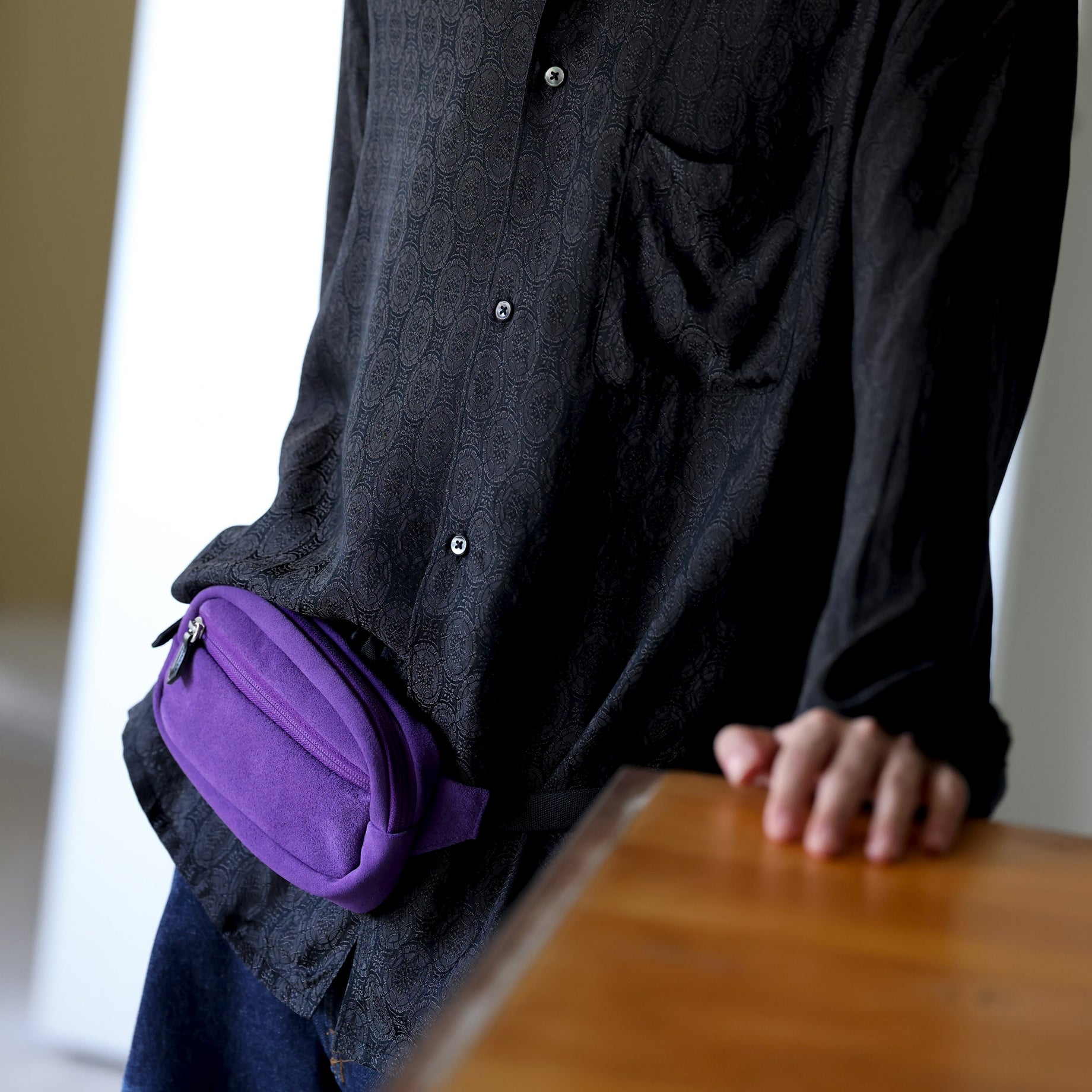 WAIST POUCH (PURPLE)