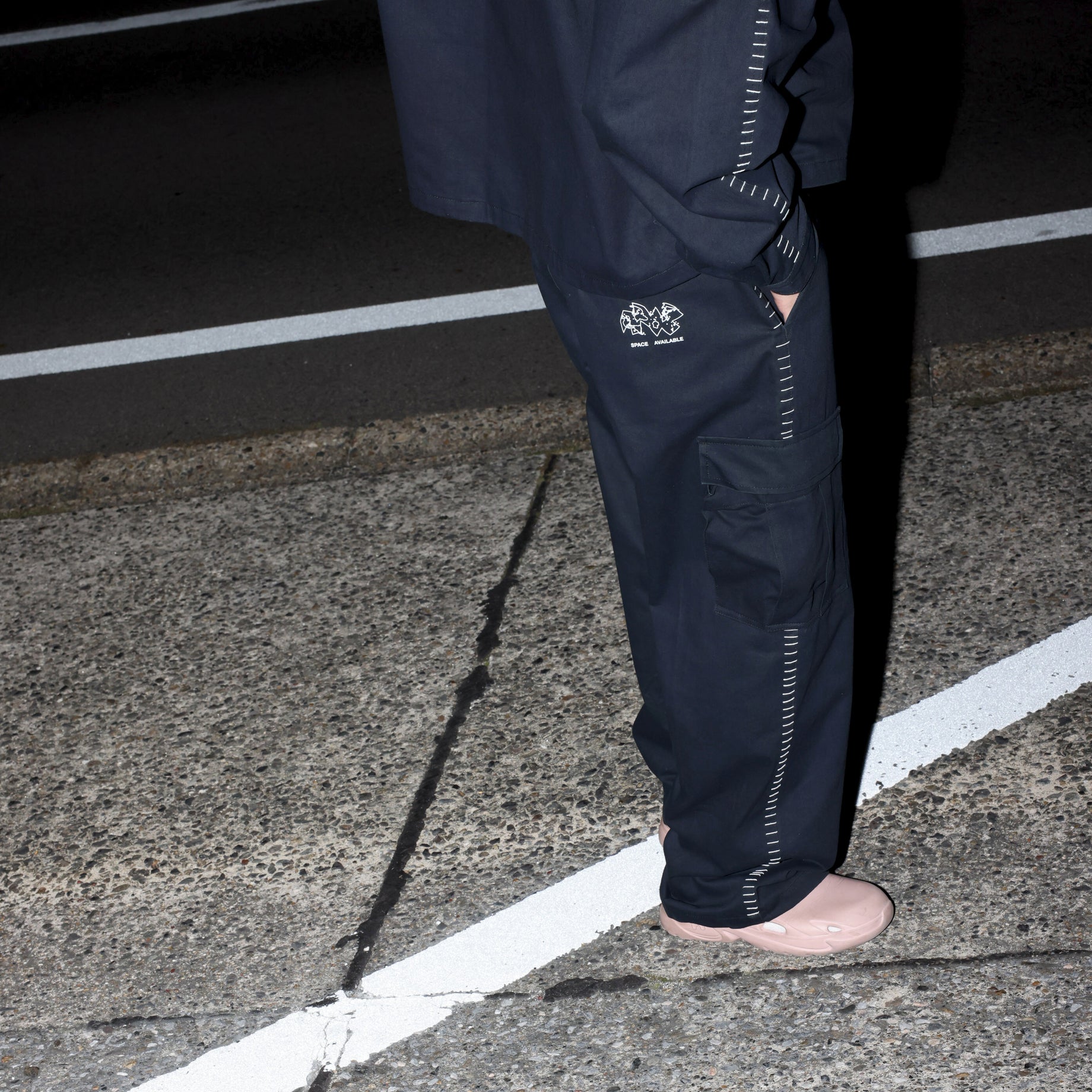 RECYCLING UNIFORM WORK PANTS(BLACK)