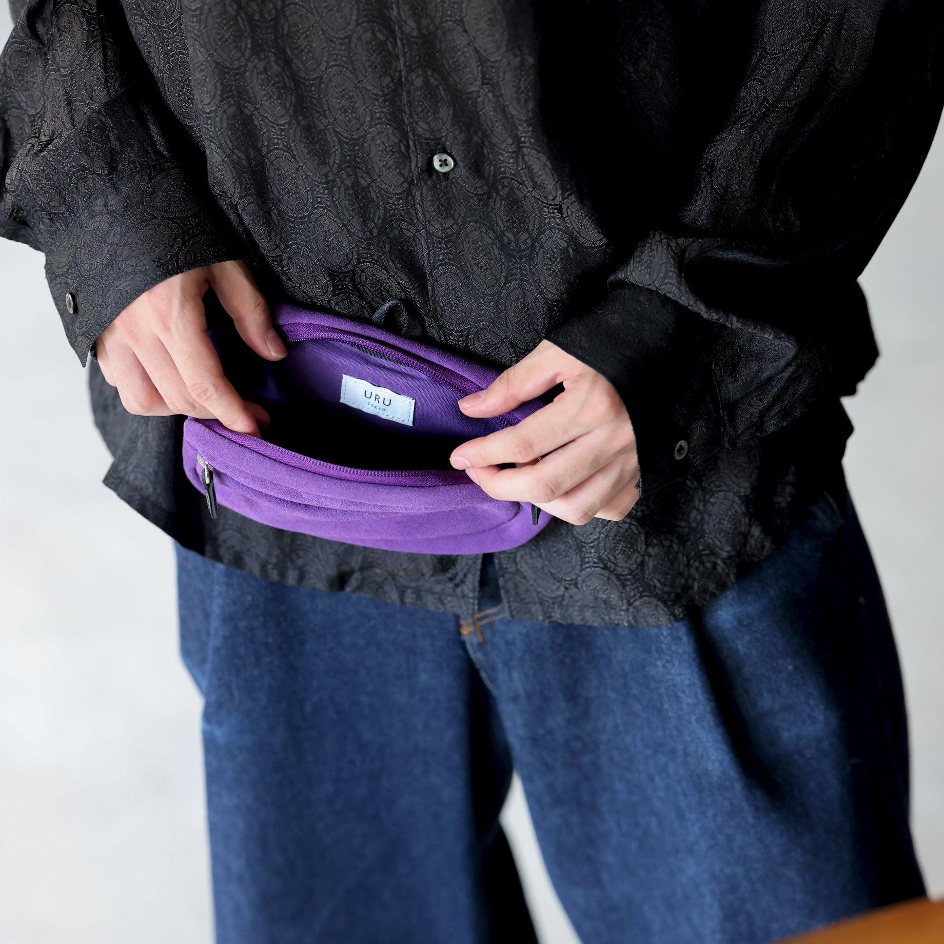 WAIST POUCH (PURPLE)
