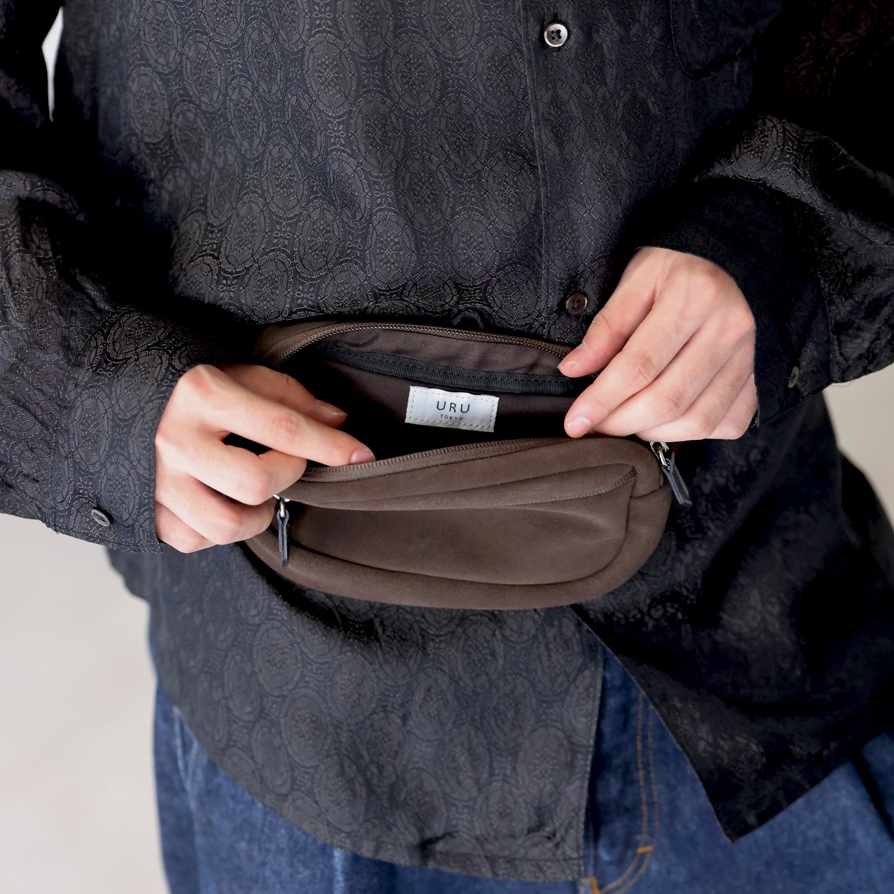 WAIST POUCH (CHOCO)