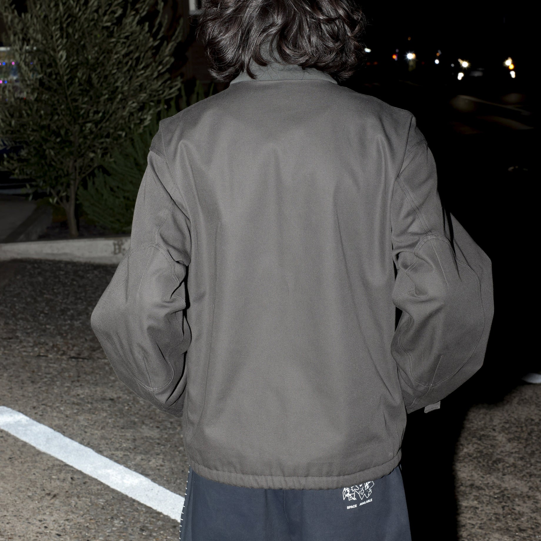 FLIGHT JACKET (DARK GREY)