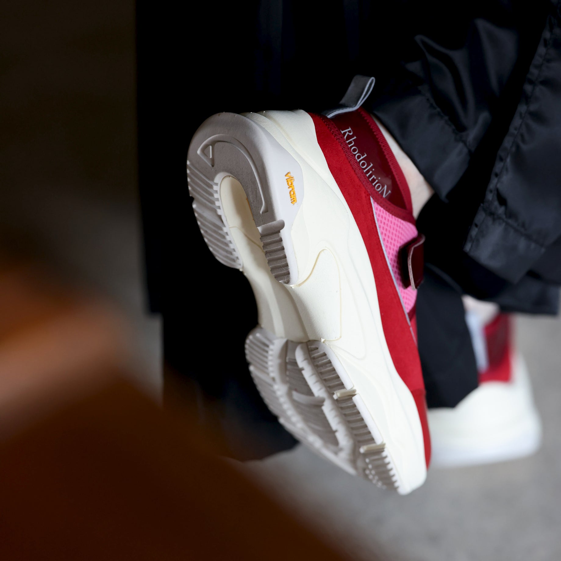 MARY JANE SNEAKERS - COLOR SCHEME MODEL (RED)