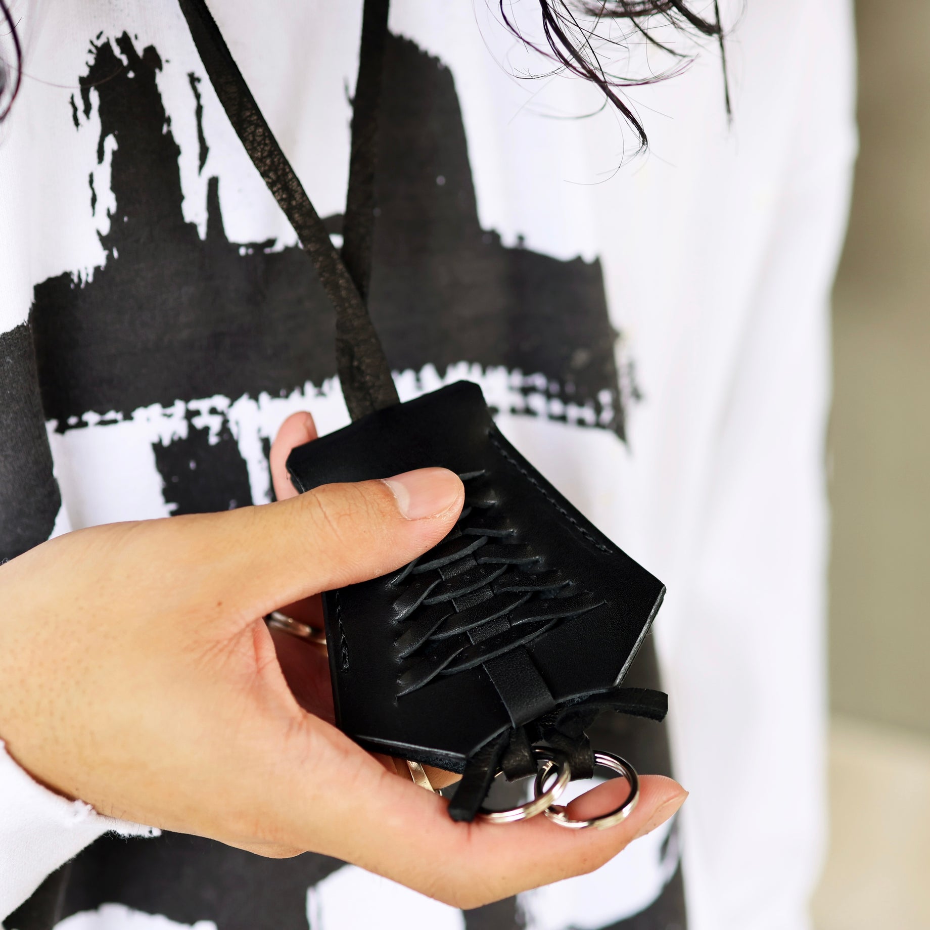 KEY NECKLACE(BLACK)