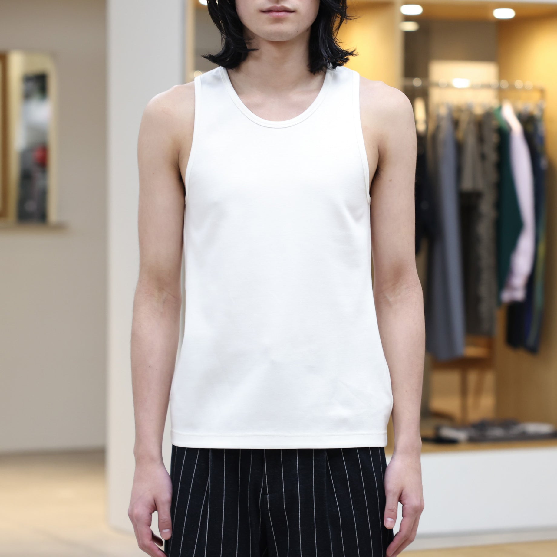 EMBLEM TANKTOP(WHITE)