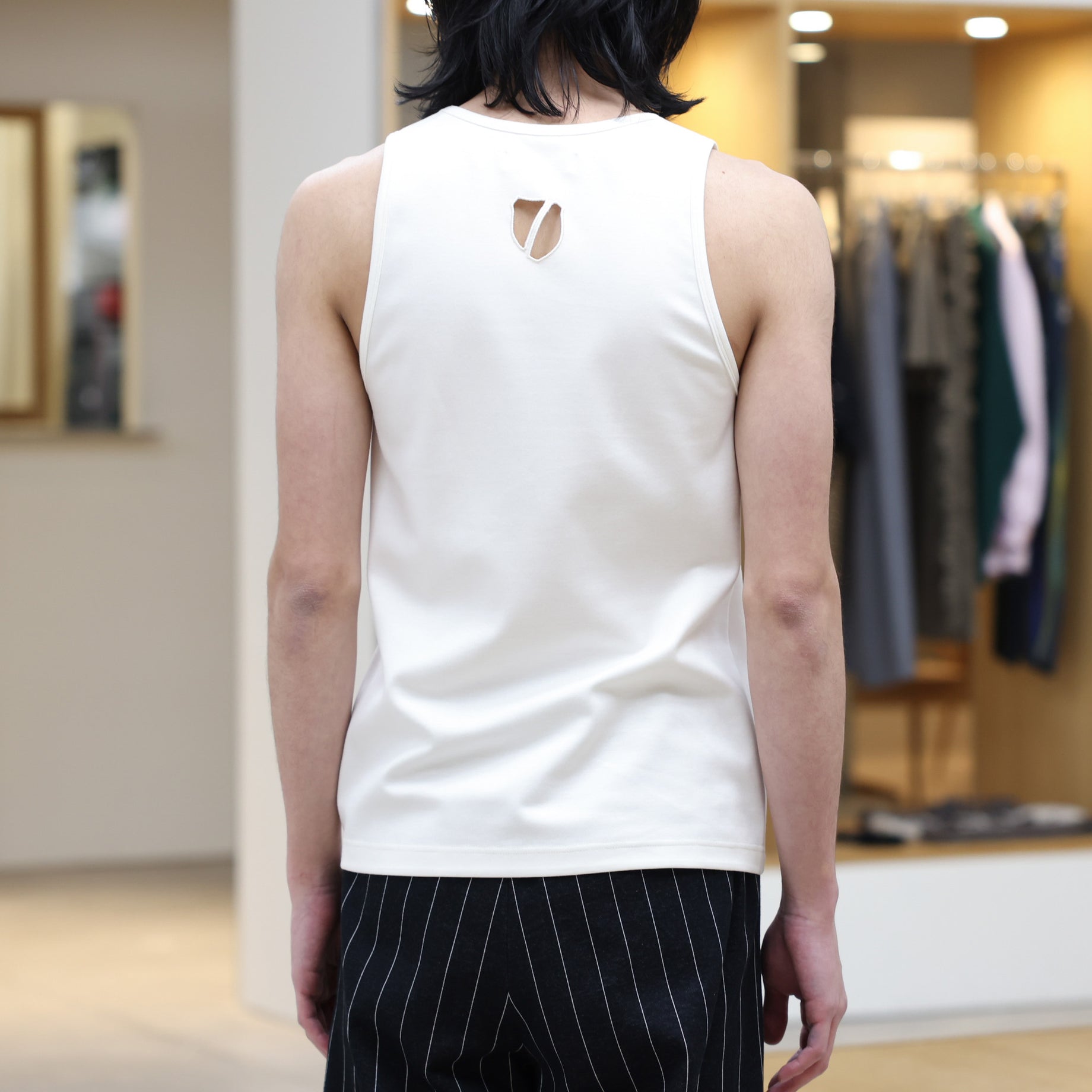EMBLEM TANKTOP(WHITE)