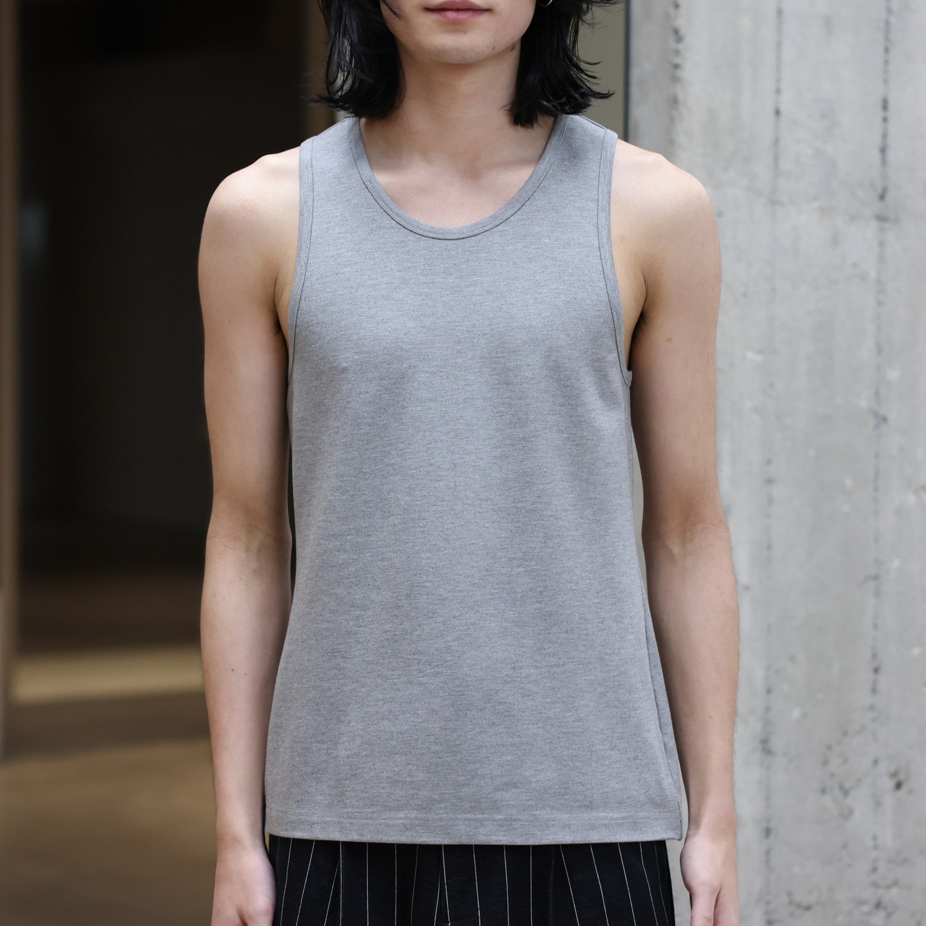 EMBLEM TANKTOP(GRAY)