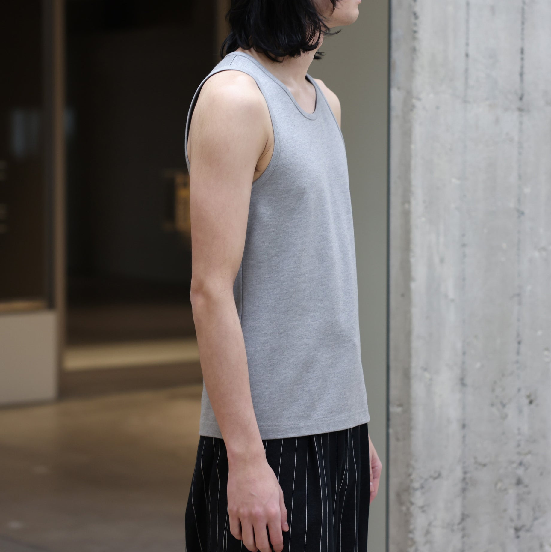 EMBLEM TANKTOP(GRAY)