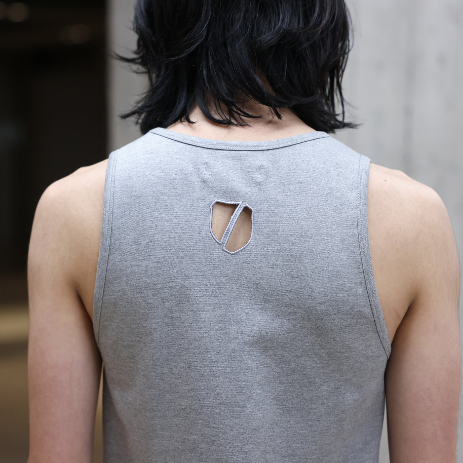 EMBLEM TANKTOP(GRAY)