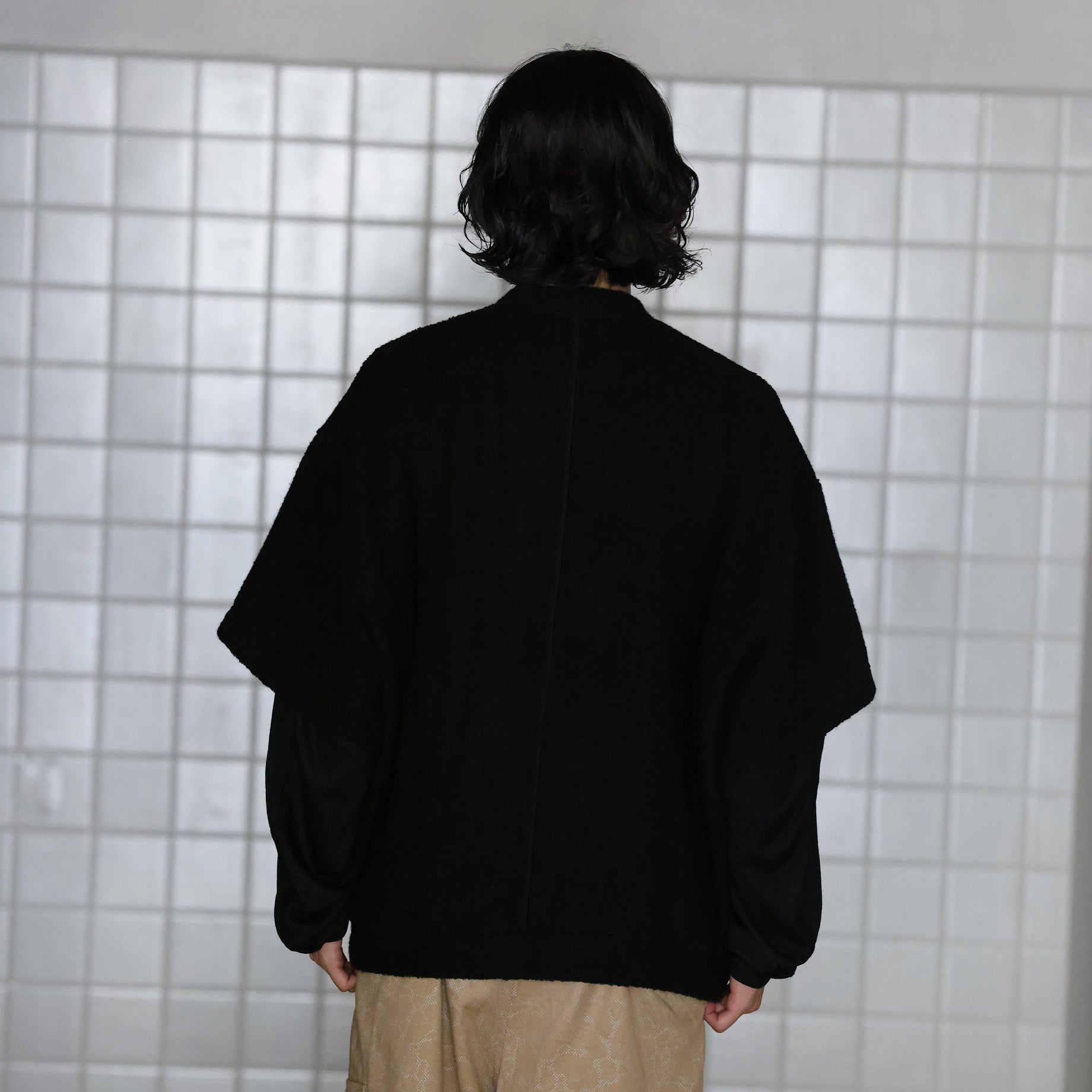WOOL PILE LAYER T (BLACK)