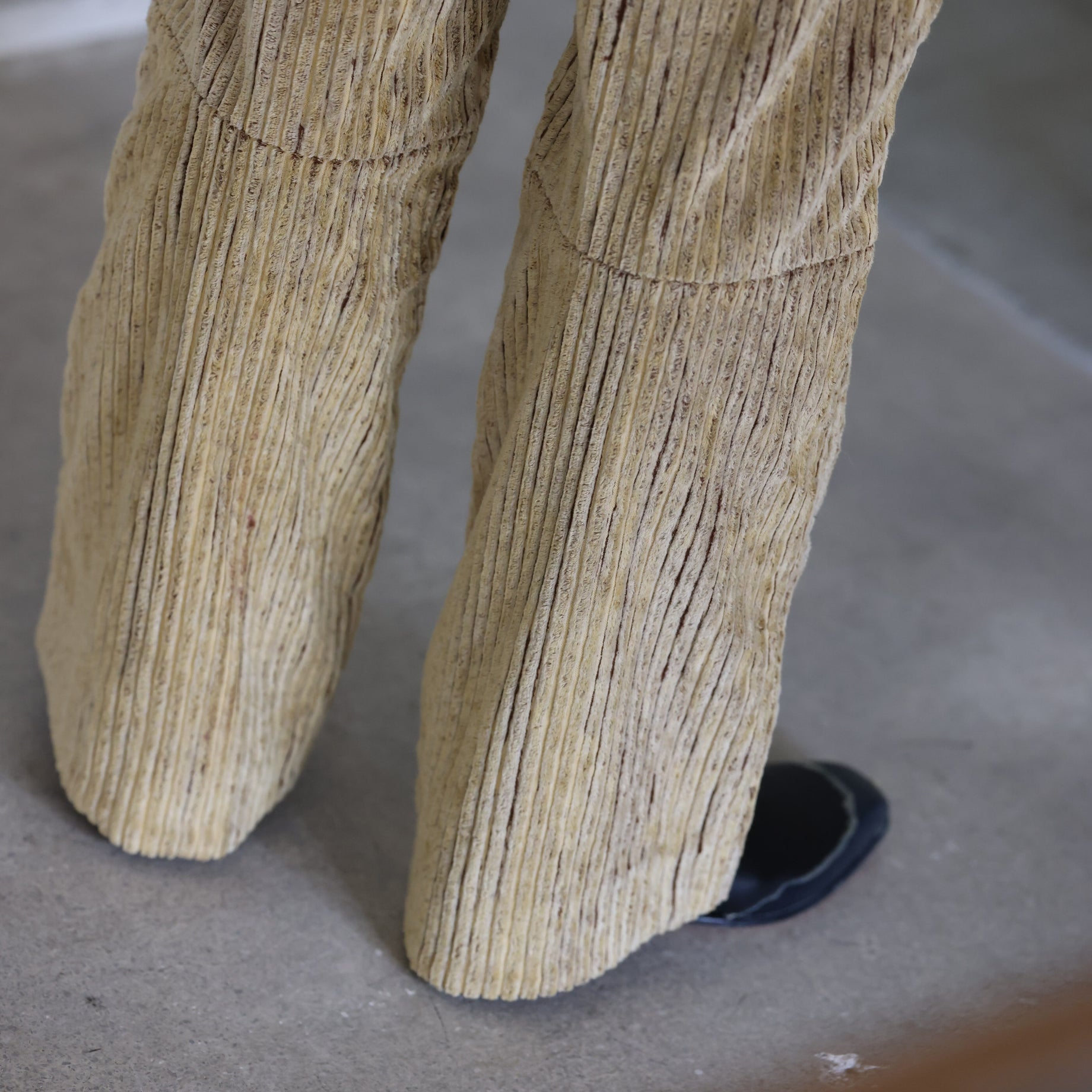3D BUGGY PANTS (BROWN)