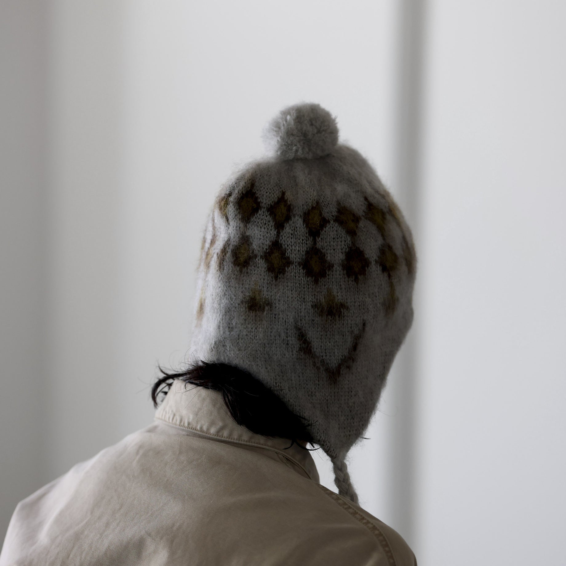 MOHAIR KNIT CAP - S2W8 NORDIC (GREY)