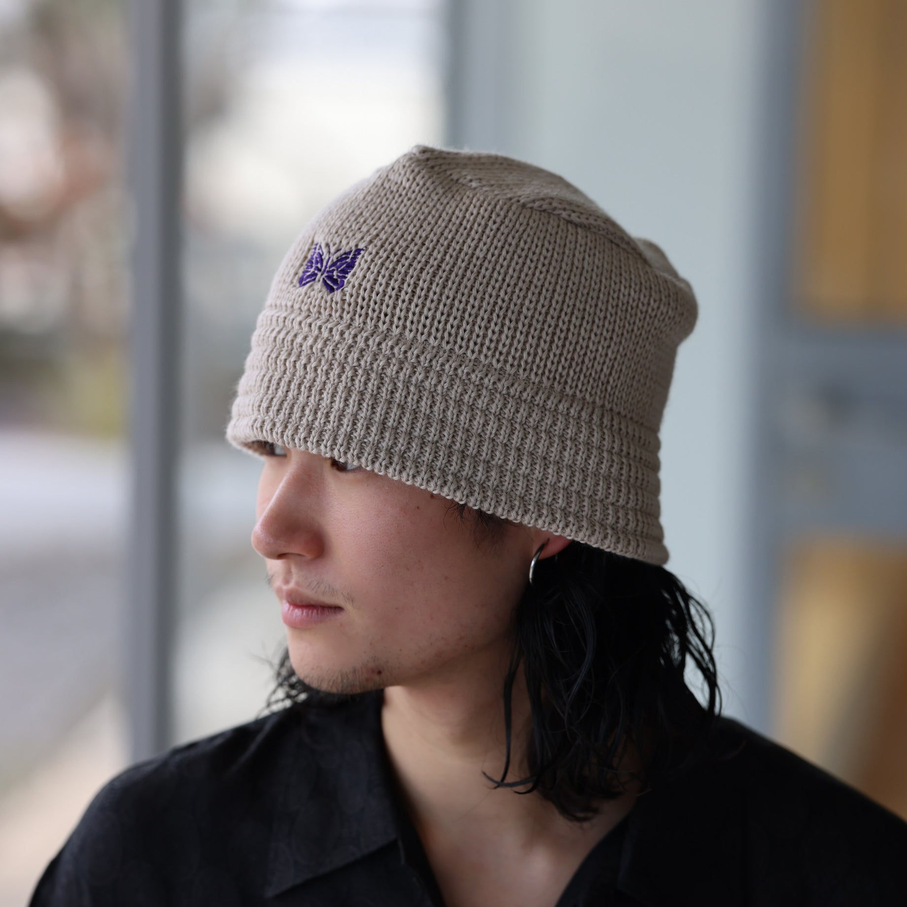 BUCKET HAT - MERINO WOOL (BEIGE)