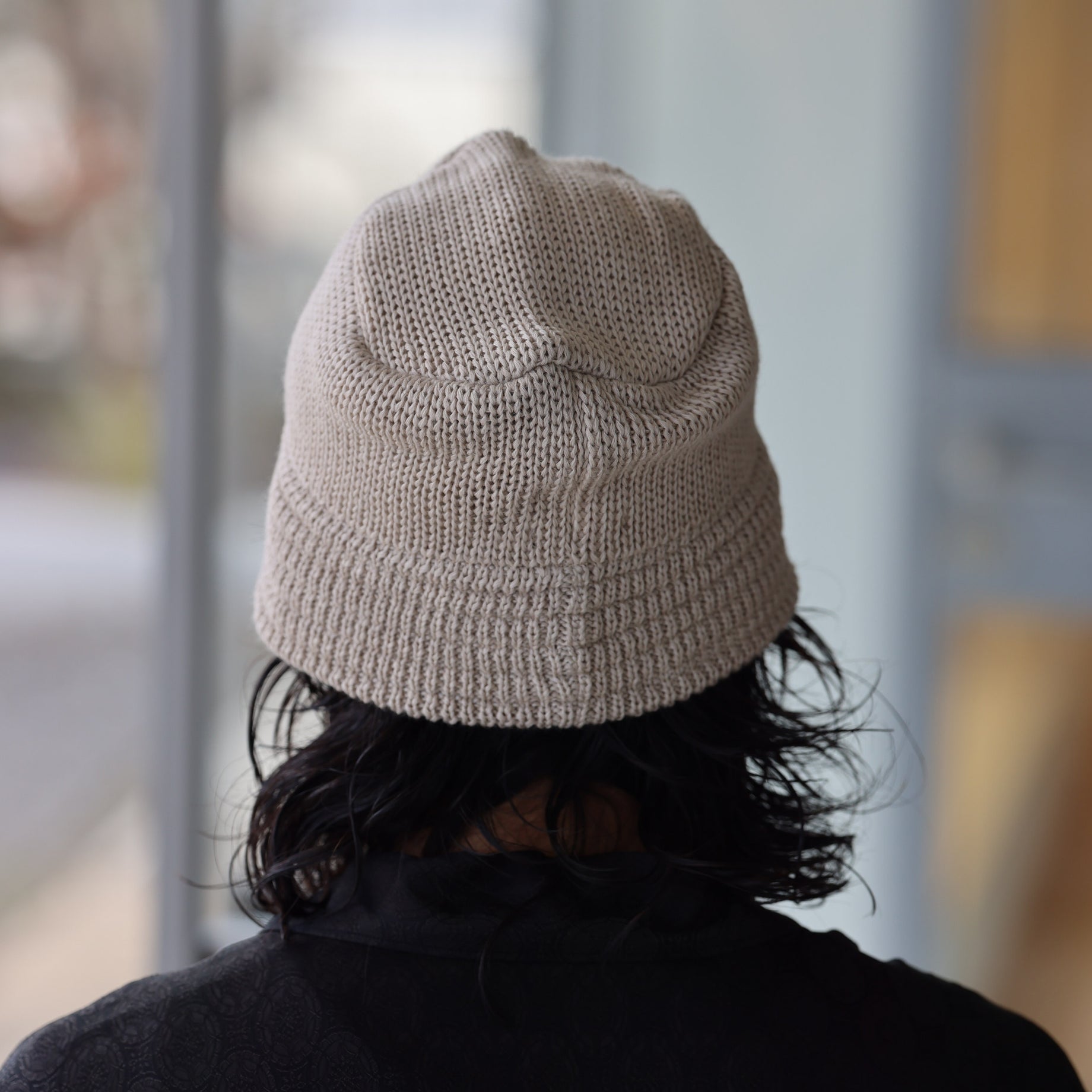 BUCKET HAT - MERINO WOOL (BEIGE)