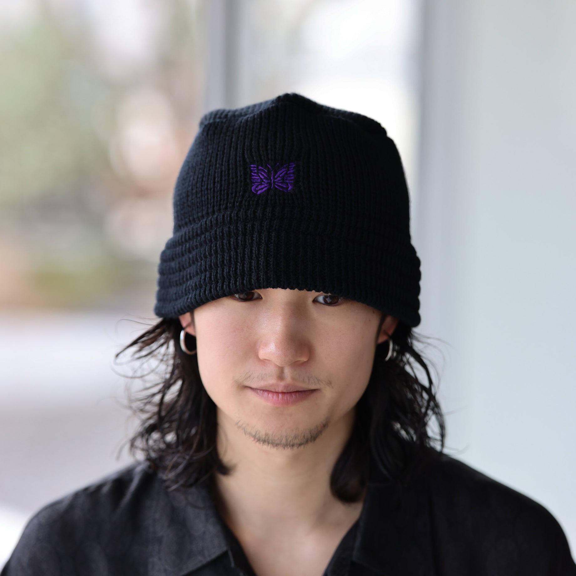 BUCKET HAT - MERINO WOOL (BLACK)