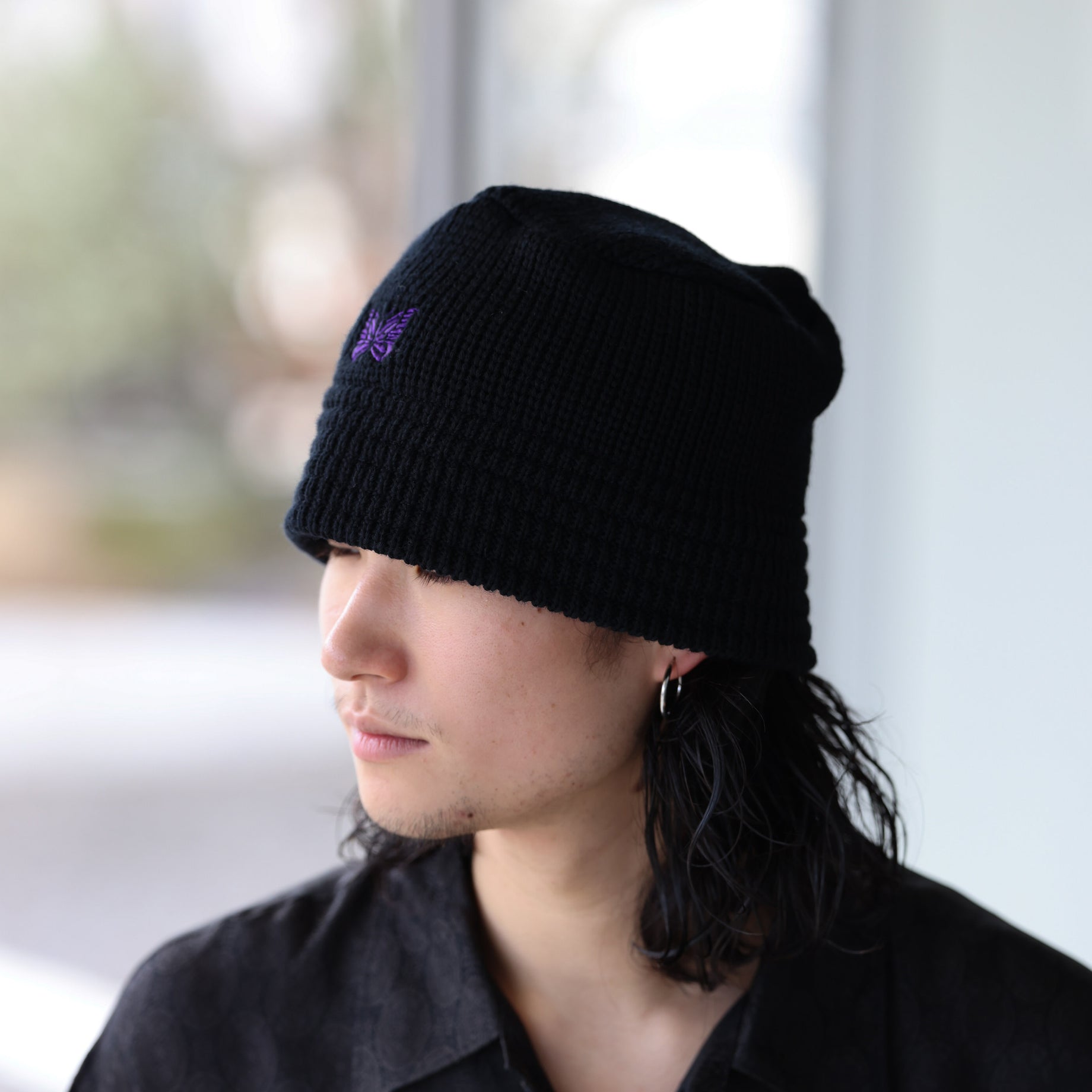 BUCKET HAT - MERINO WOOL (BLACK)
