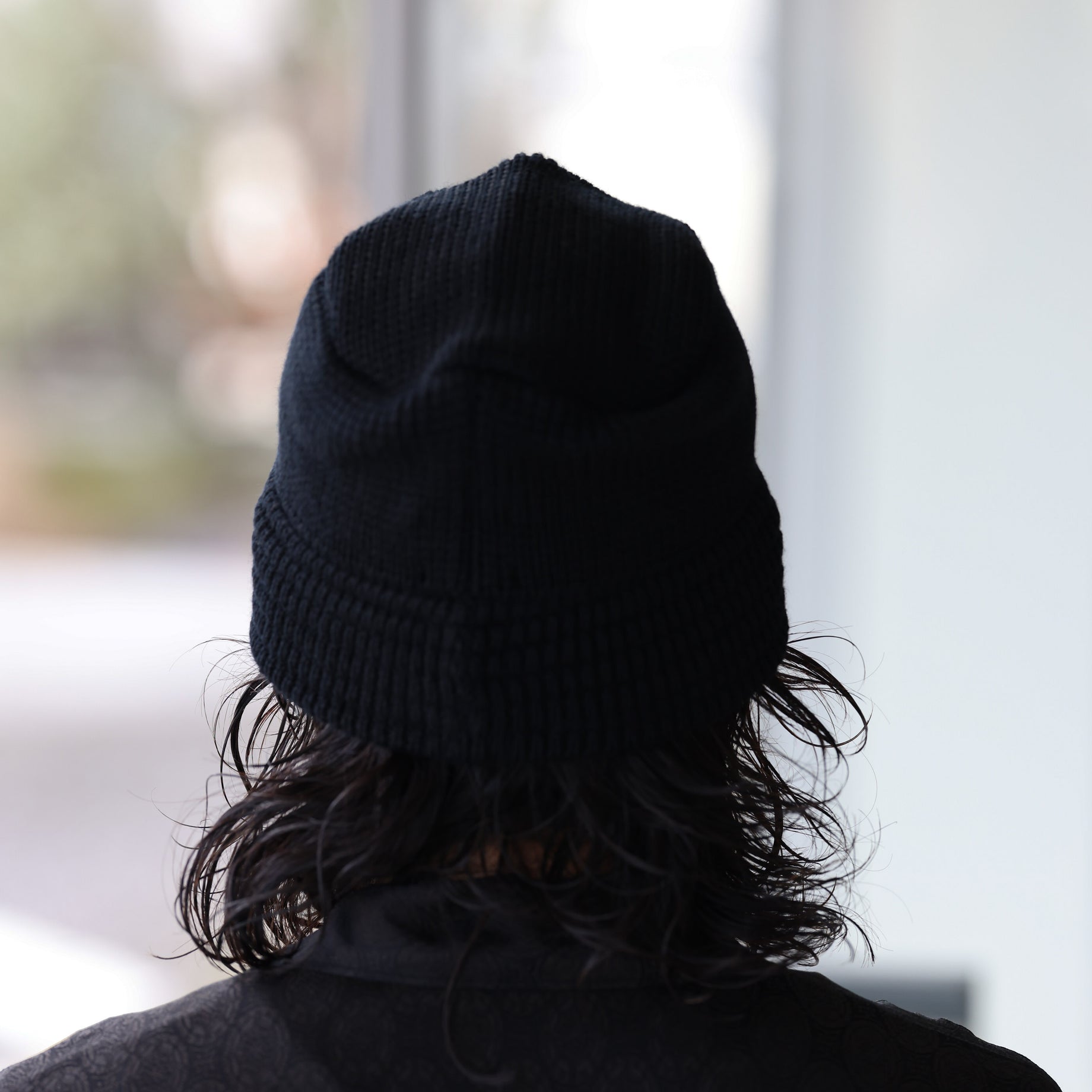 BUCKET HAT - MERINO WOOL (BLACK)