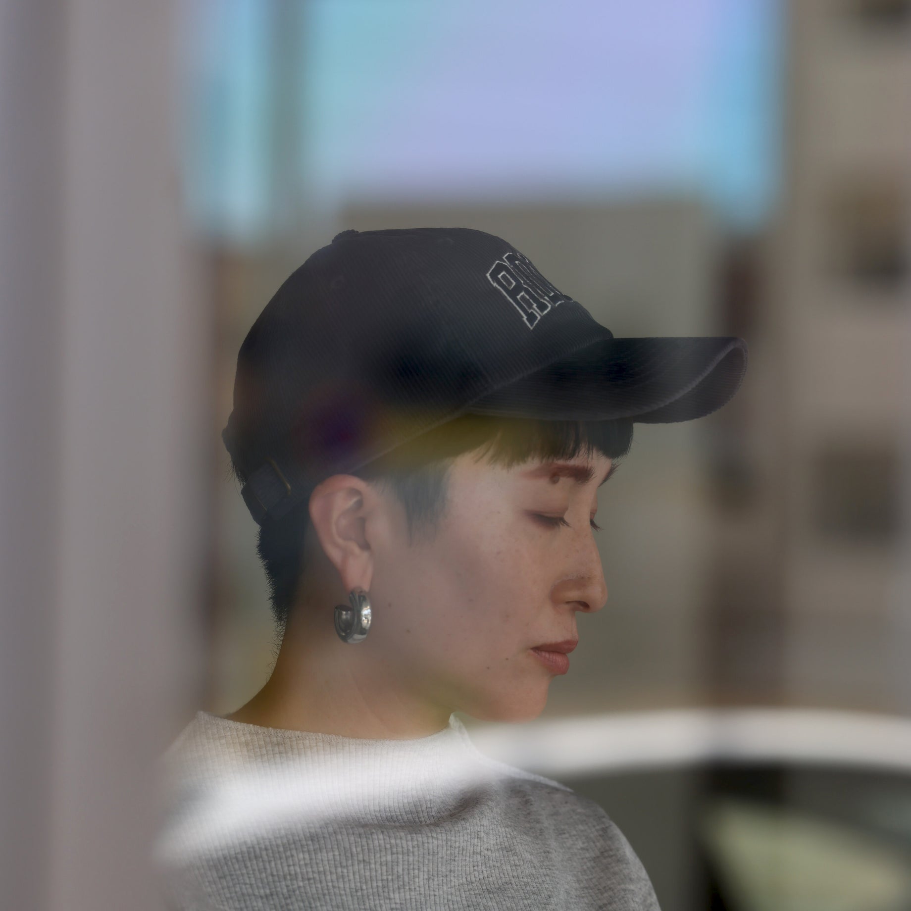 BASEBALL CAP - CORDUROY (GREY)