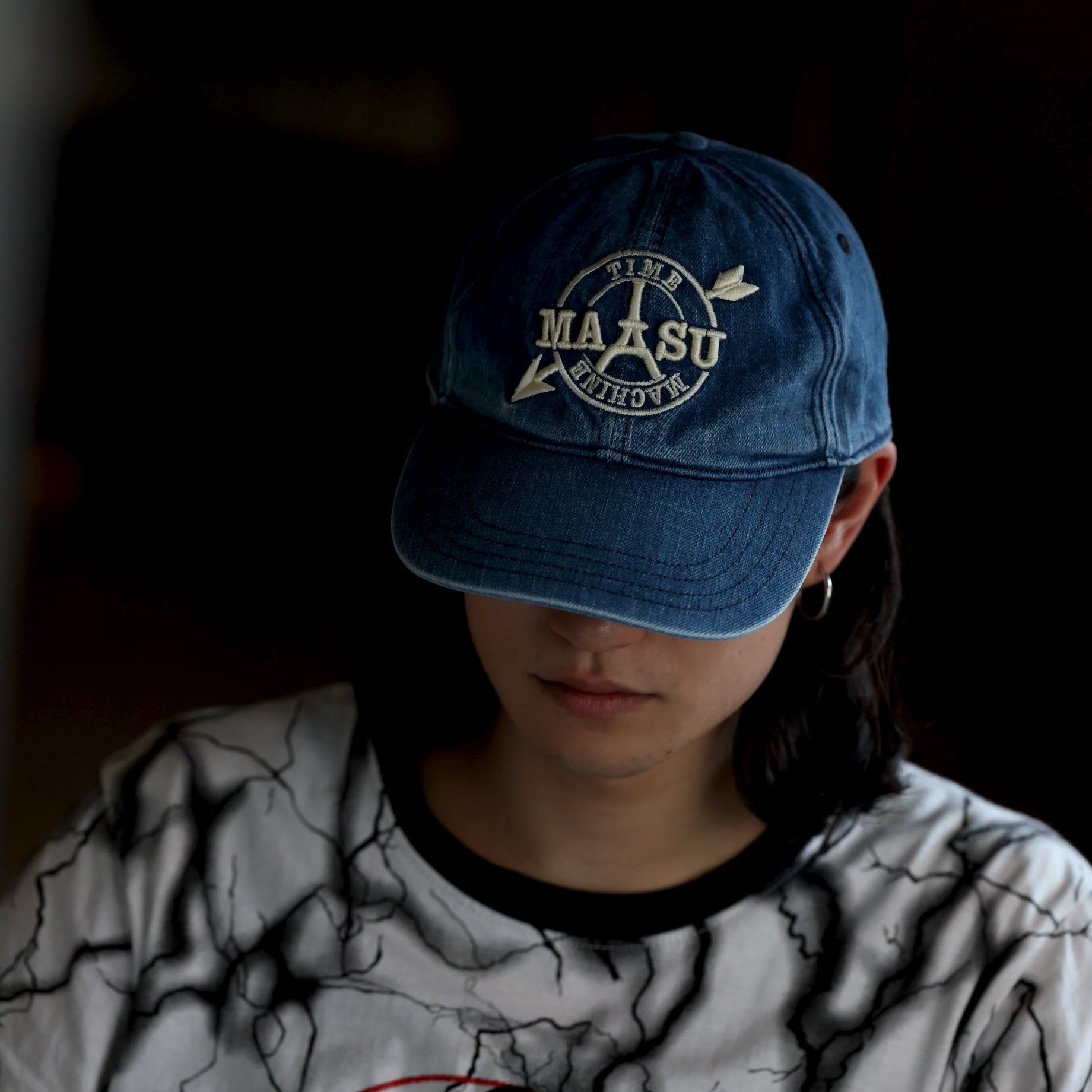 MB EMBROIDERY CAP (INDIGO)