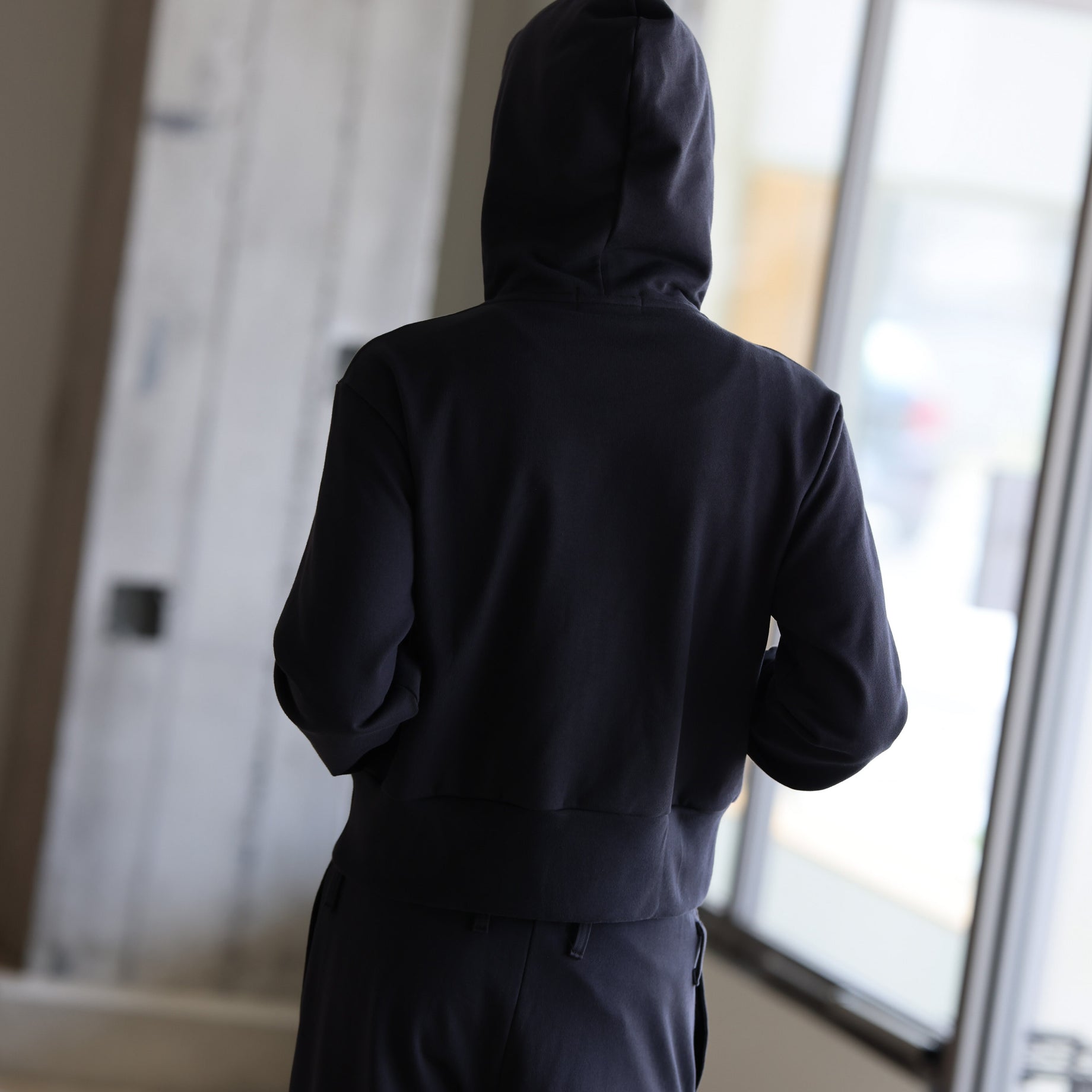 MB ZIP - UP HOODIE (BLACK)