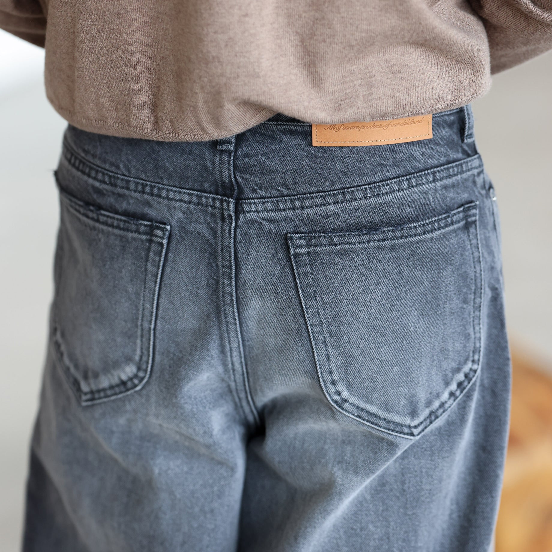 MB BAGGY JEANS USED (BLACK)