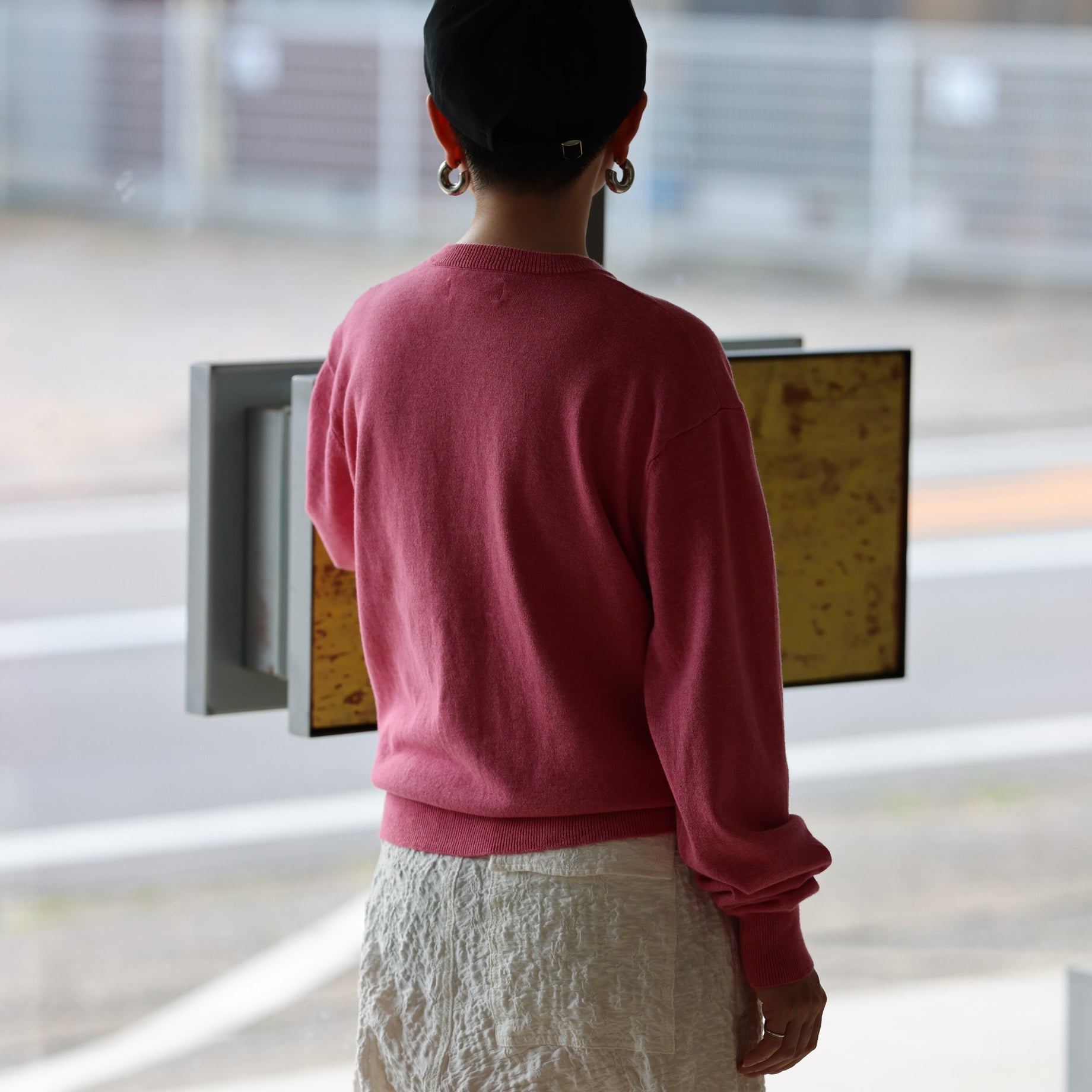 10 BUTTONS CARDIGAN (PINK)