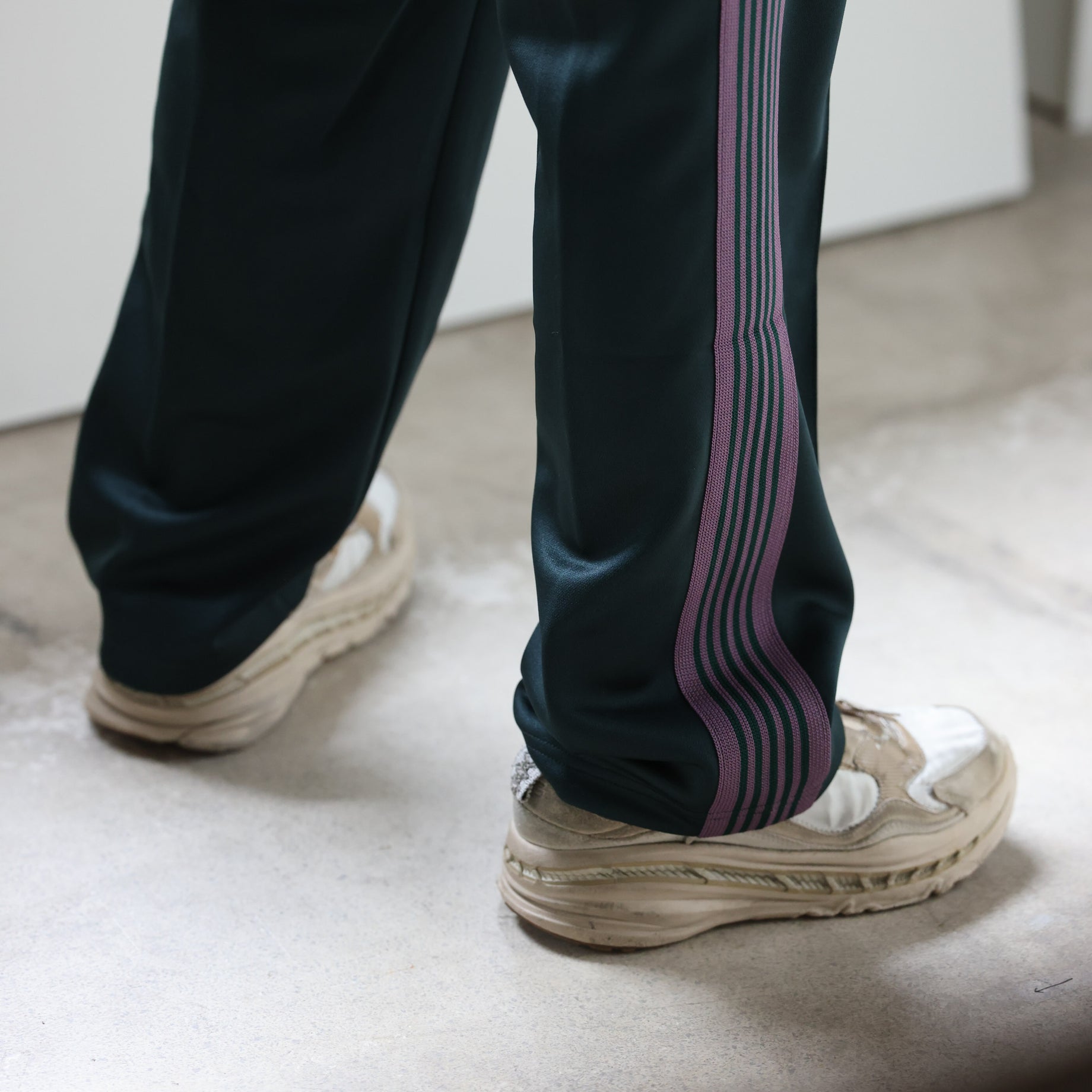 TRACK PANT - POLY SMOOTH(GREEN)