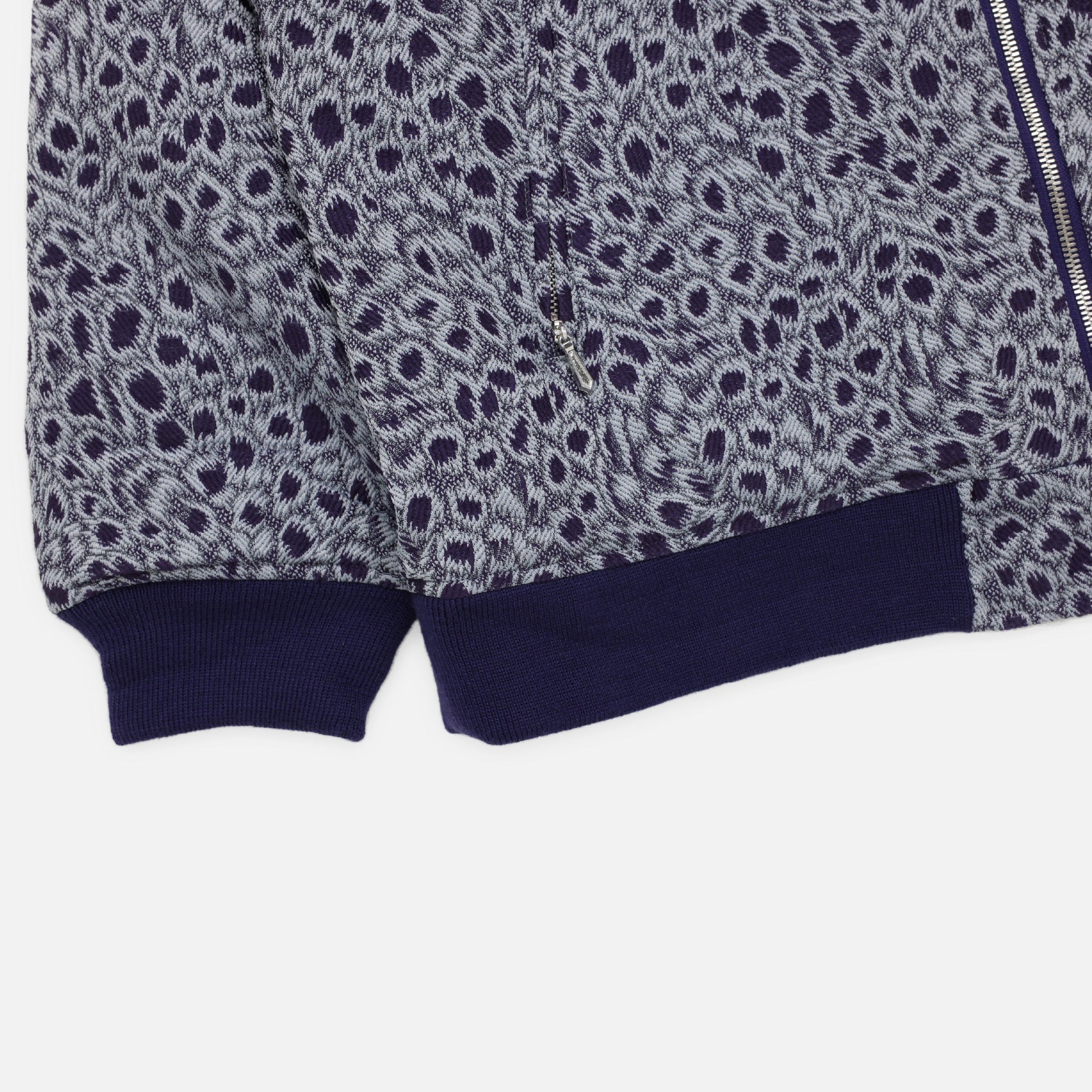 B.B. JACKET - PE/AC/W PEACOCK JQ.(PURPLE)