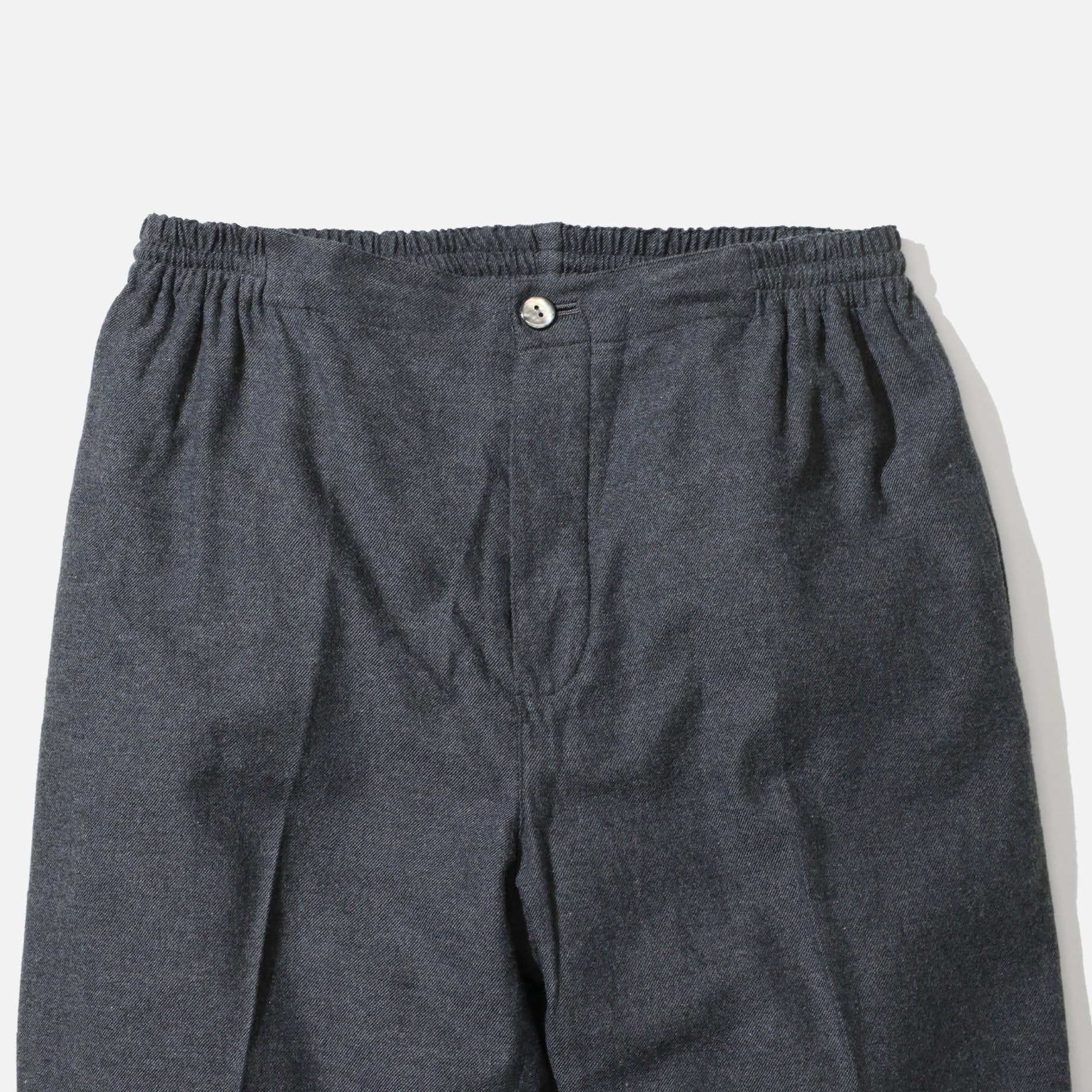FLANNEL PANTS (CHARCOAL)