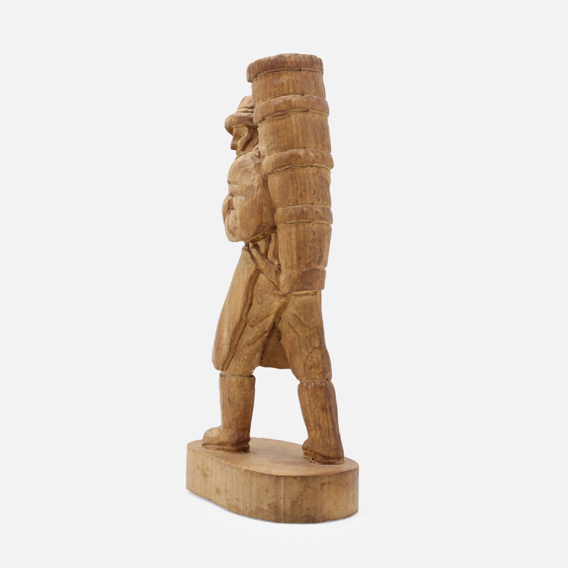 VINTAGE MISCELLANEOUS LARGE WOODEN FIGURE