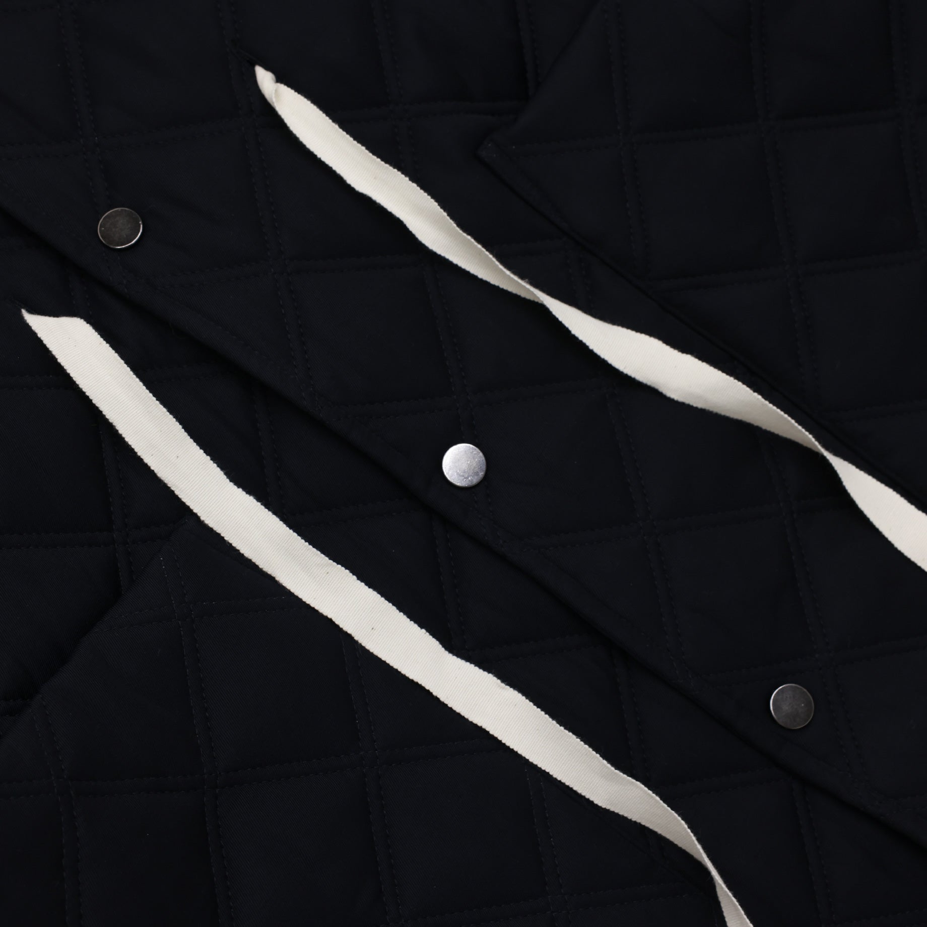 RAYON NO COLLAR COAT(D.NAVY)
