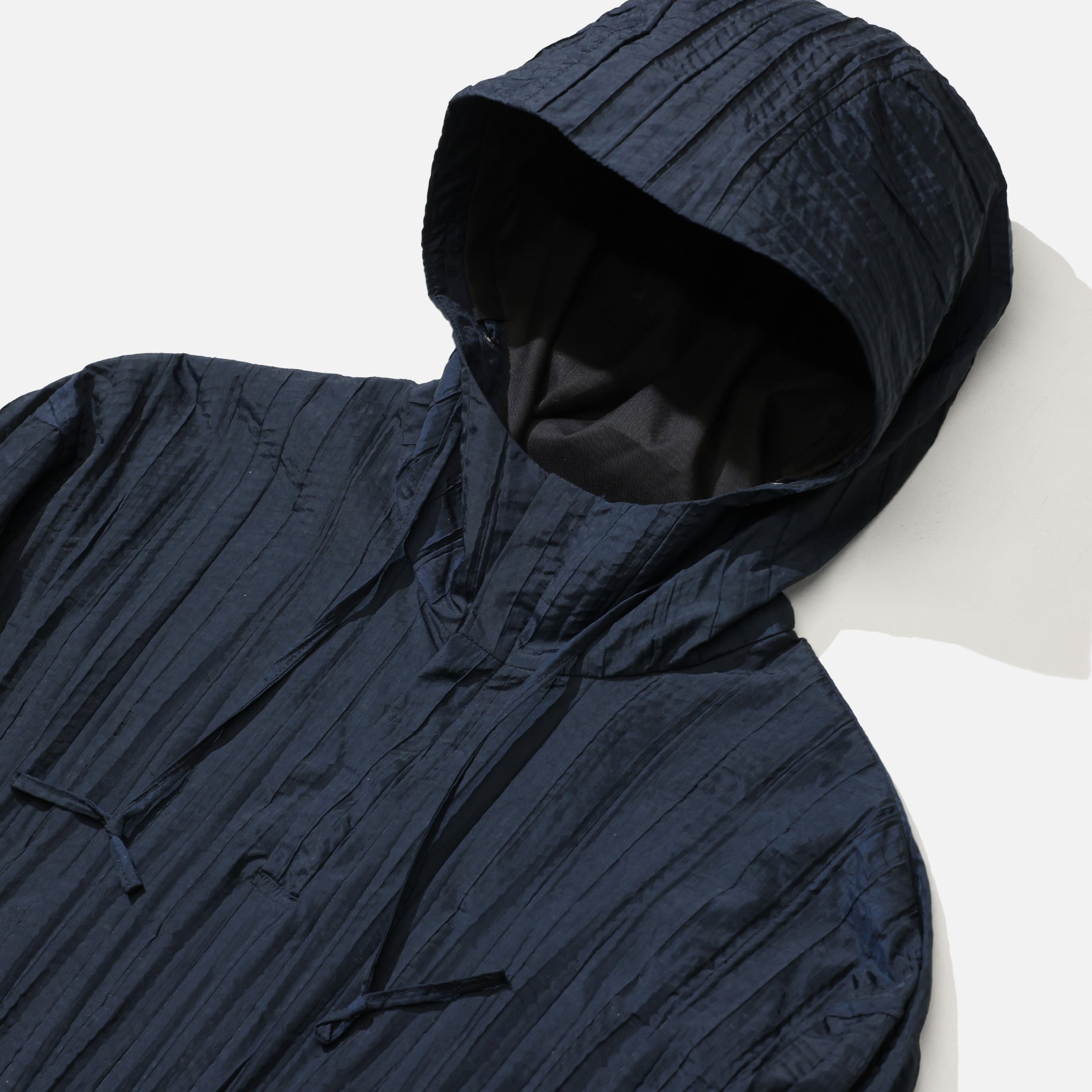 PLEATED PARKER(NAVY)