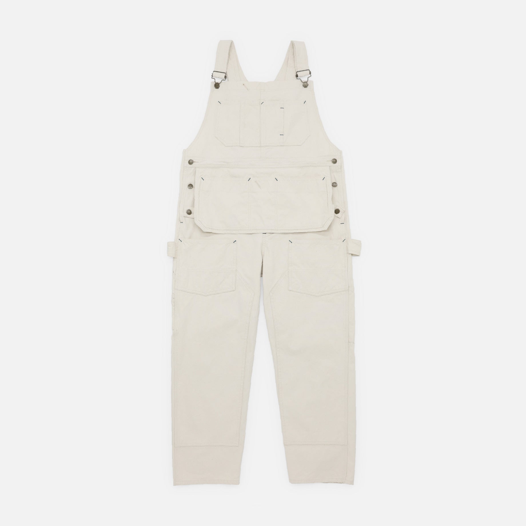 OVERALLS - 10OZ COTTON CANVAS(OFF WHITE)