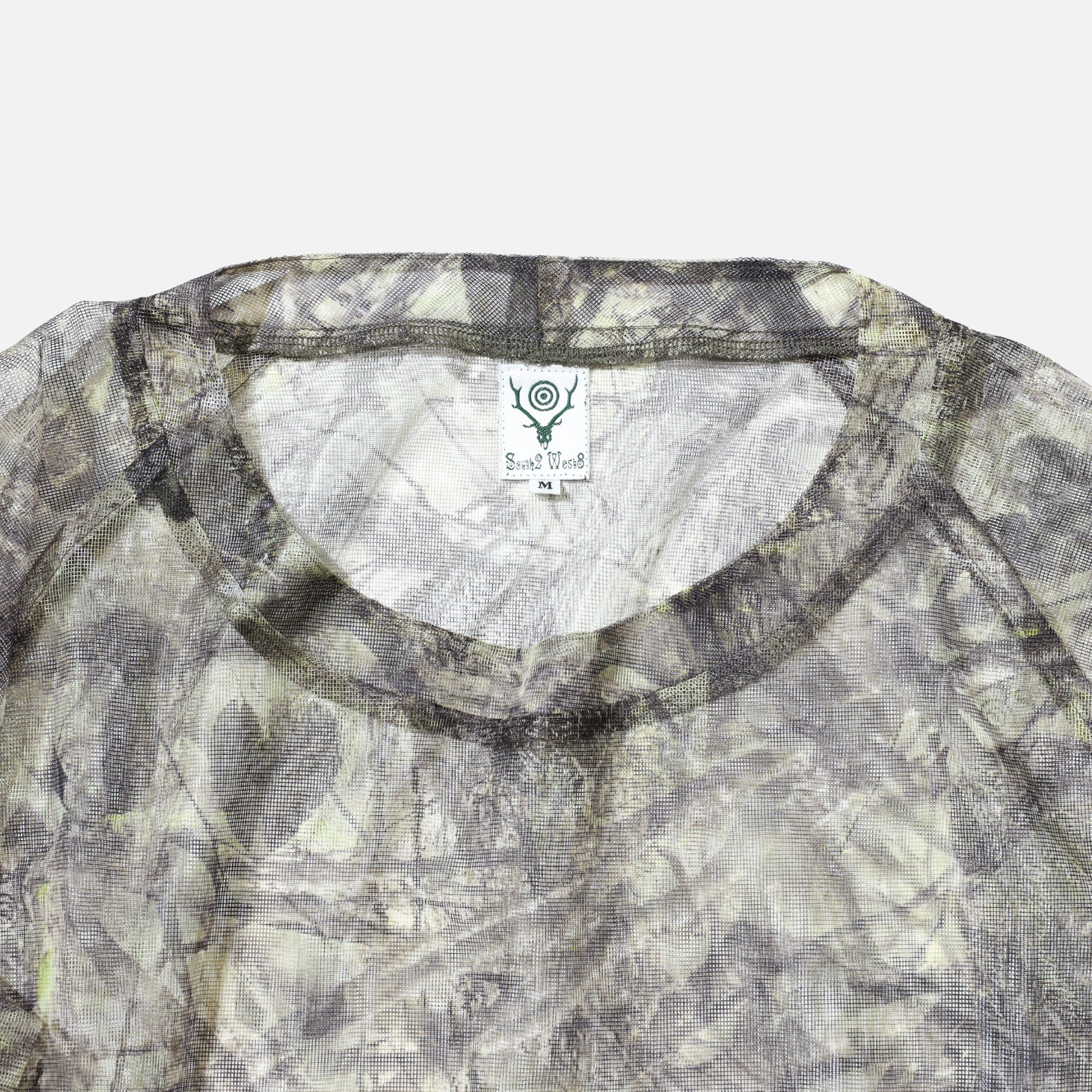 BUSH CREW NECK SHIRT - L/W MESH(S2W8 CAMO)