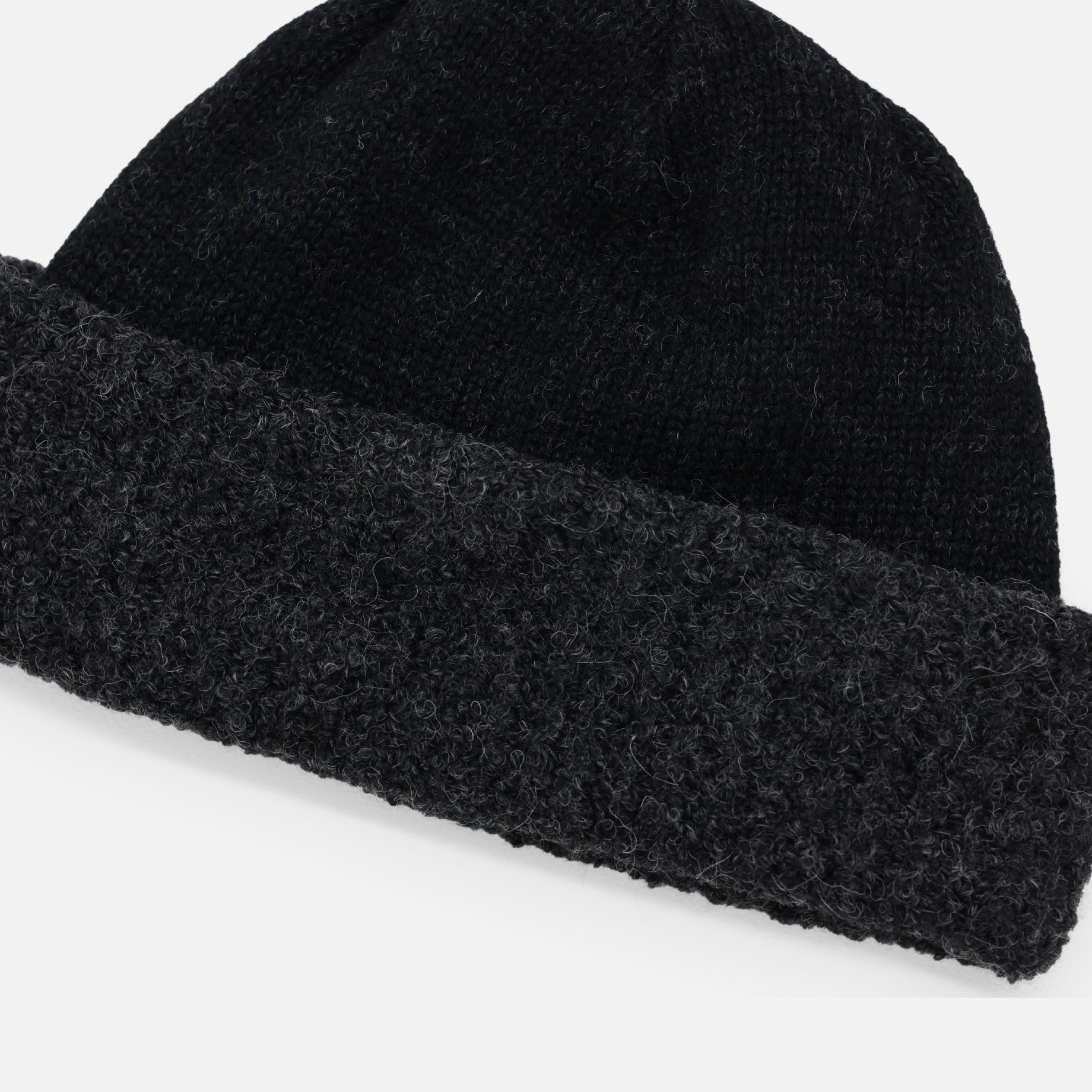 WO/AL KNIT CAP (BLACK)