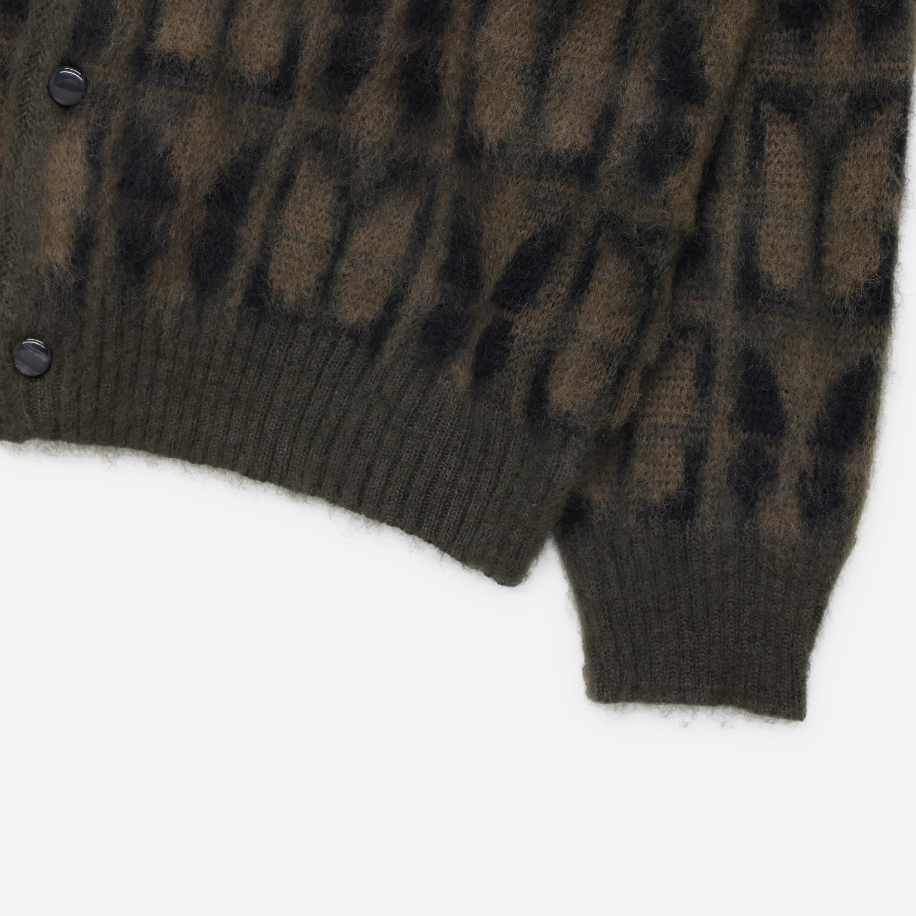 MOHAIR CARDIGAN - PAPILLON(OLIVE)