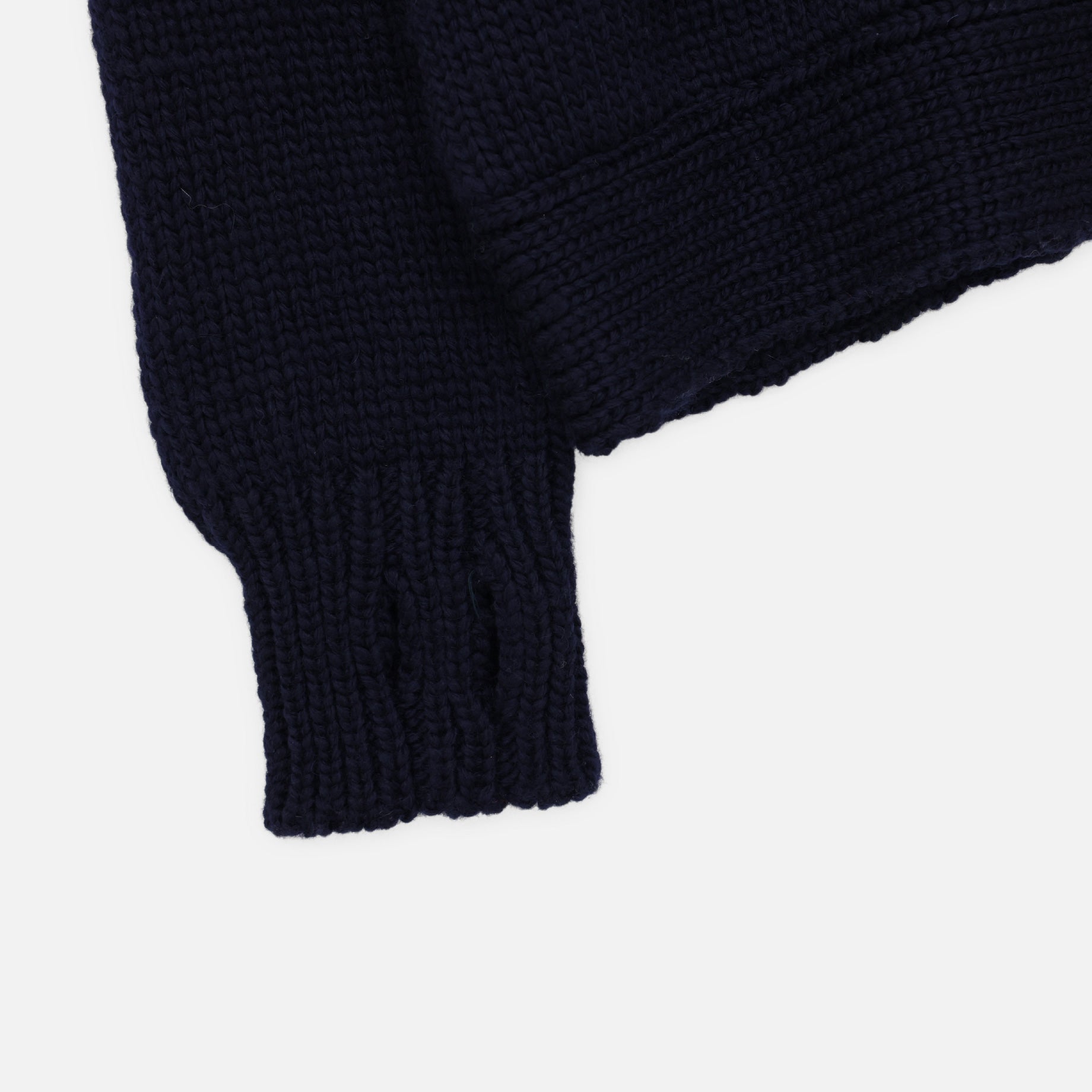 BY H. DRIVERS KNIT(NAVY)