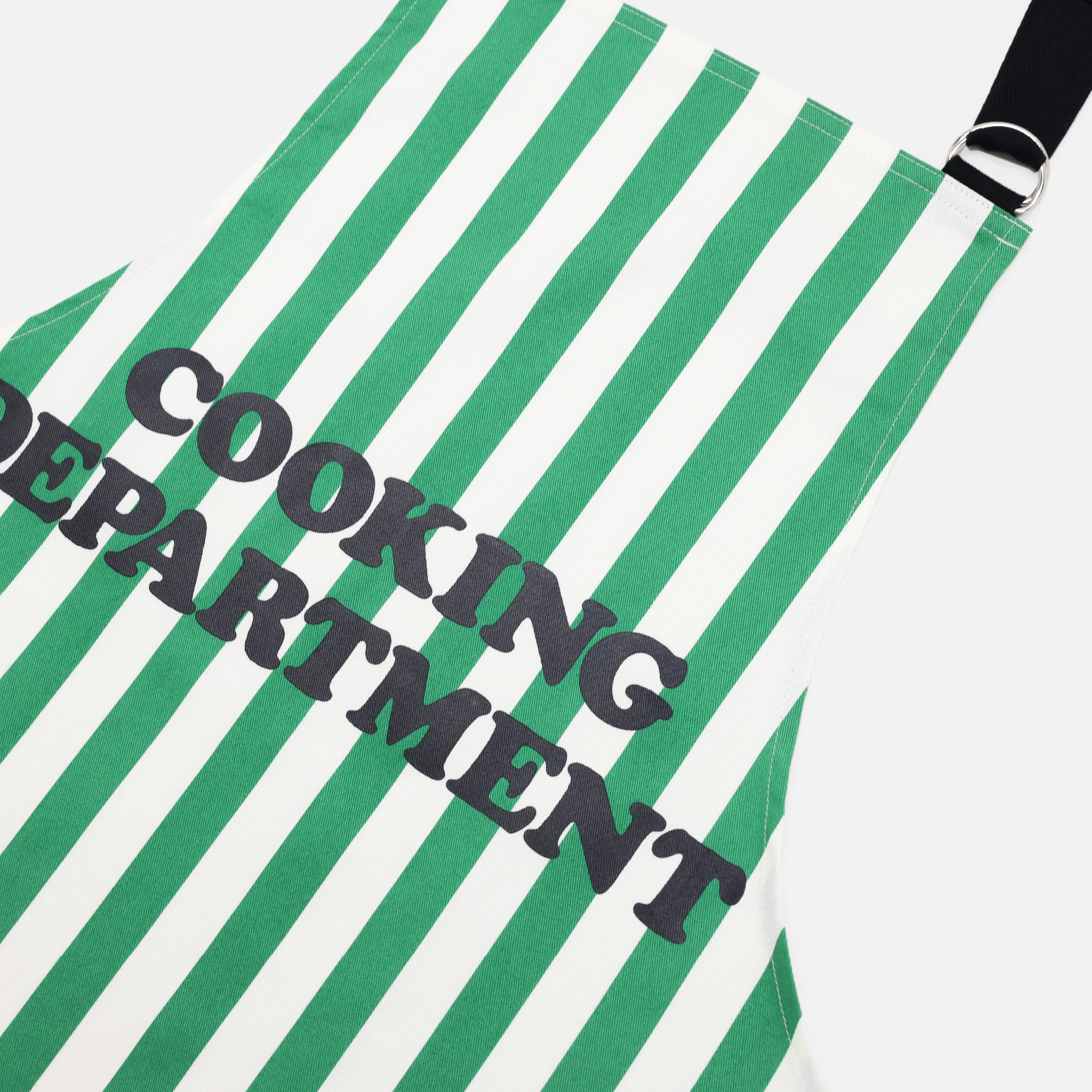APRON MARKET STRIPE(GREEN)