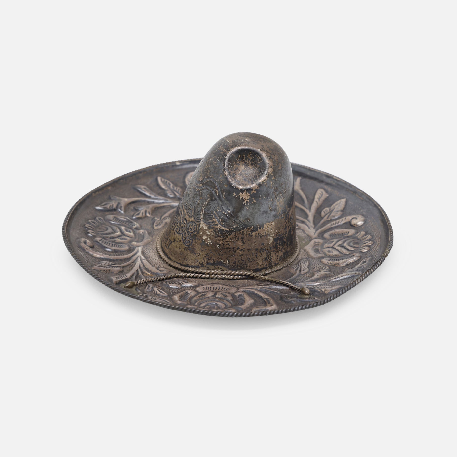 VINTAGE FOLK ART SOMBRERO