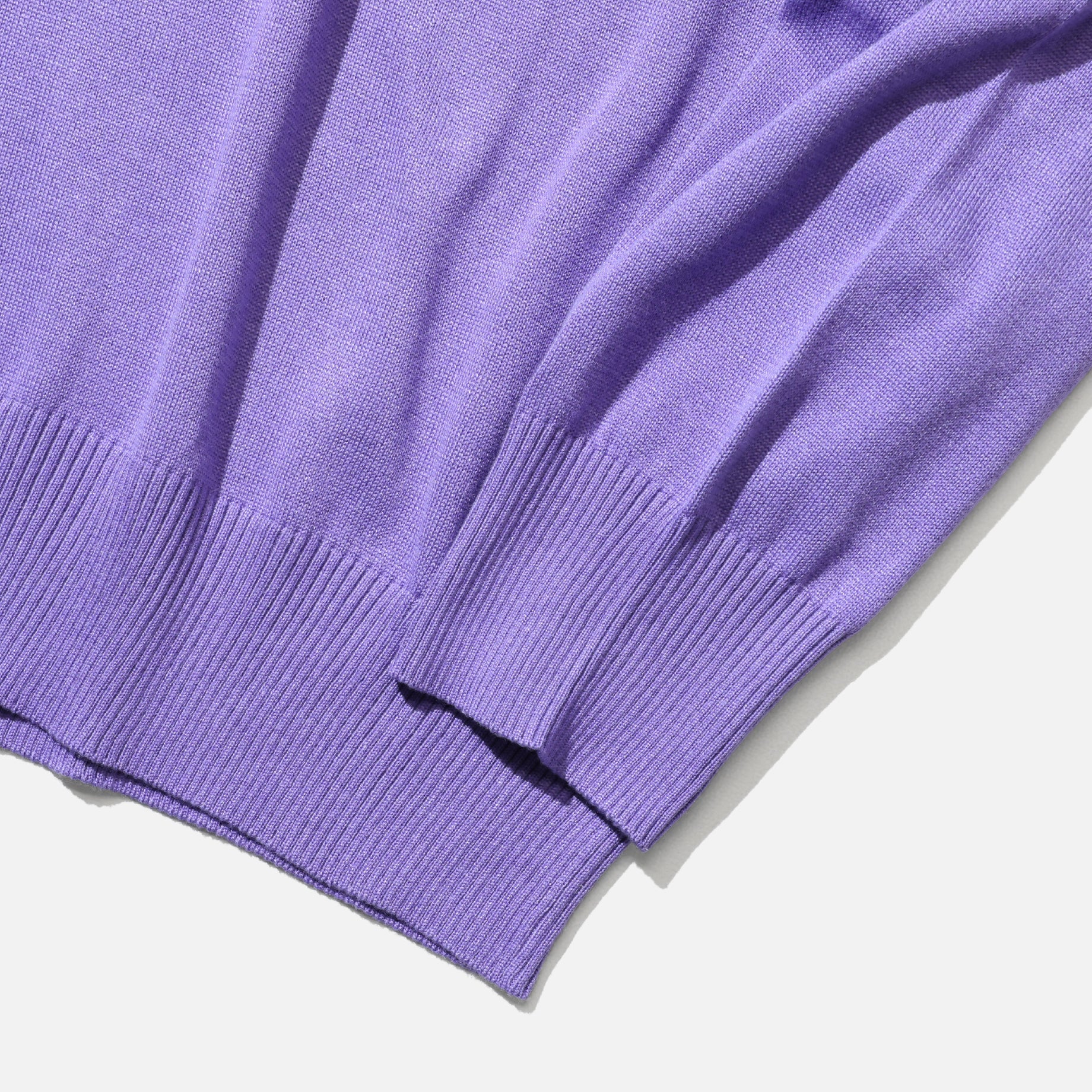 TURTLE NECK KNIT (L.PURPLE)