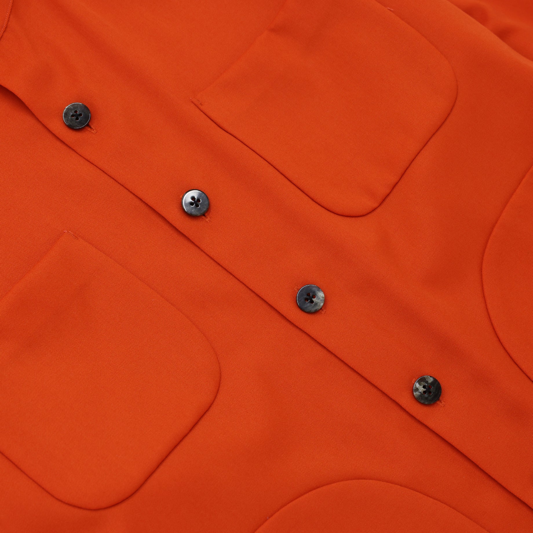 WOOL TWILL CPO(ORANGE)
